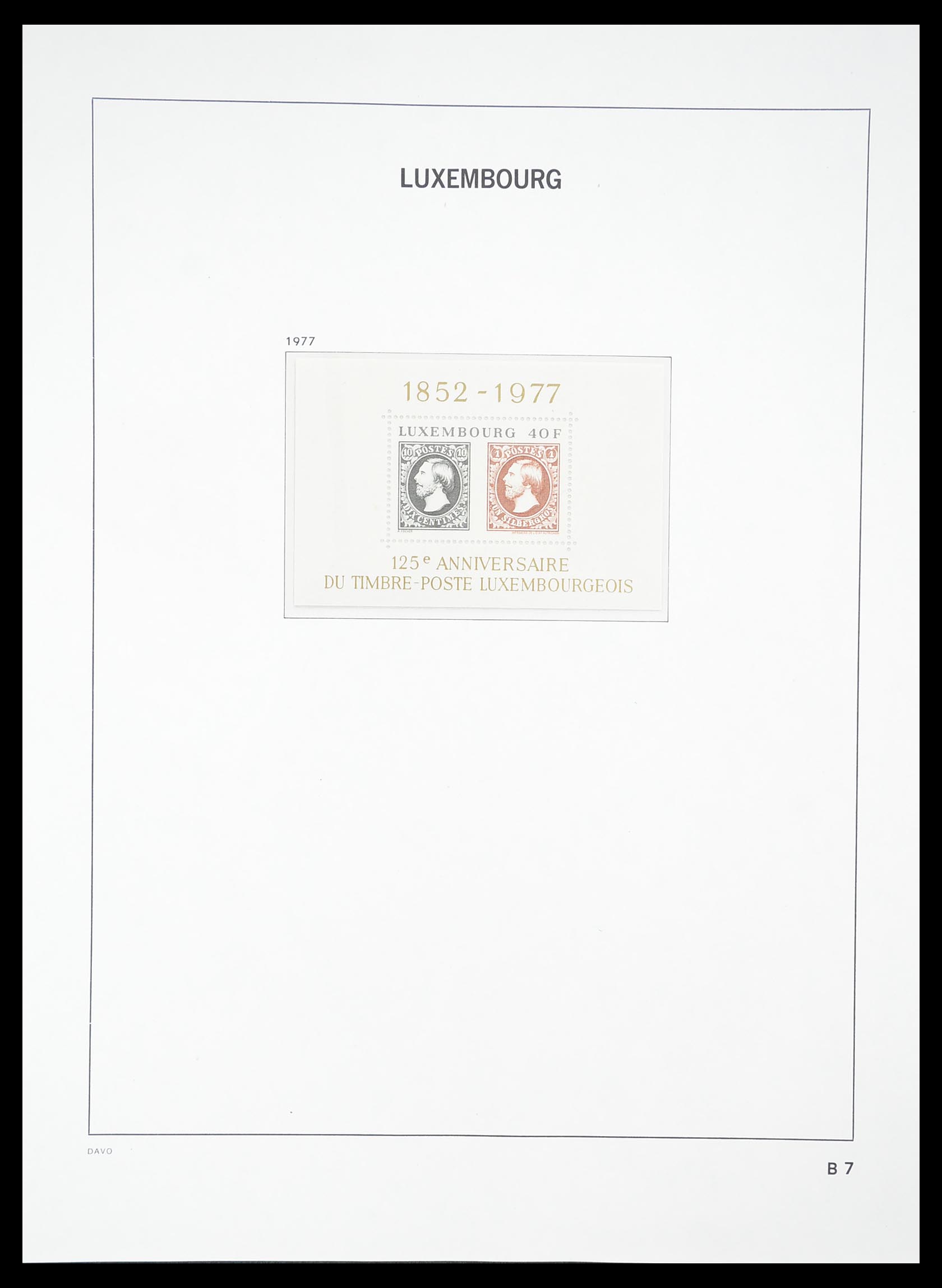 33381 171 - Postzegelverzameling 33381 Luxemburg 1852-2010.