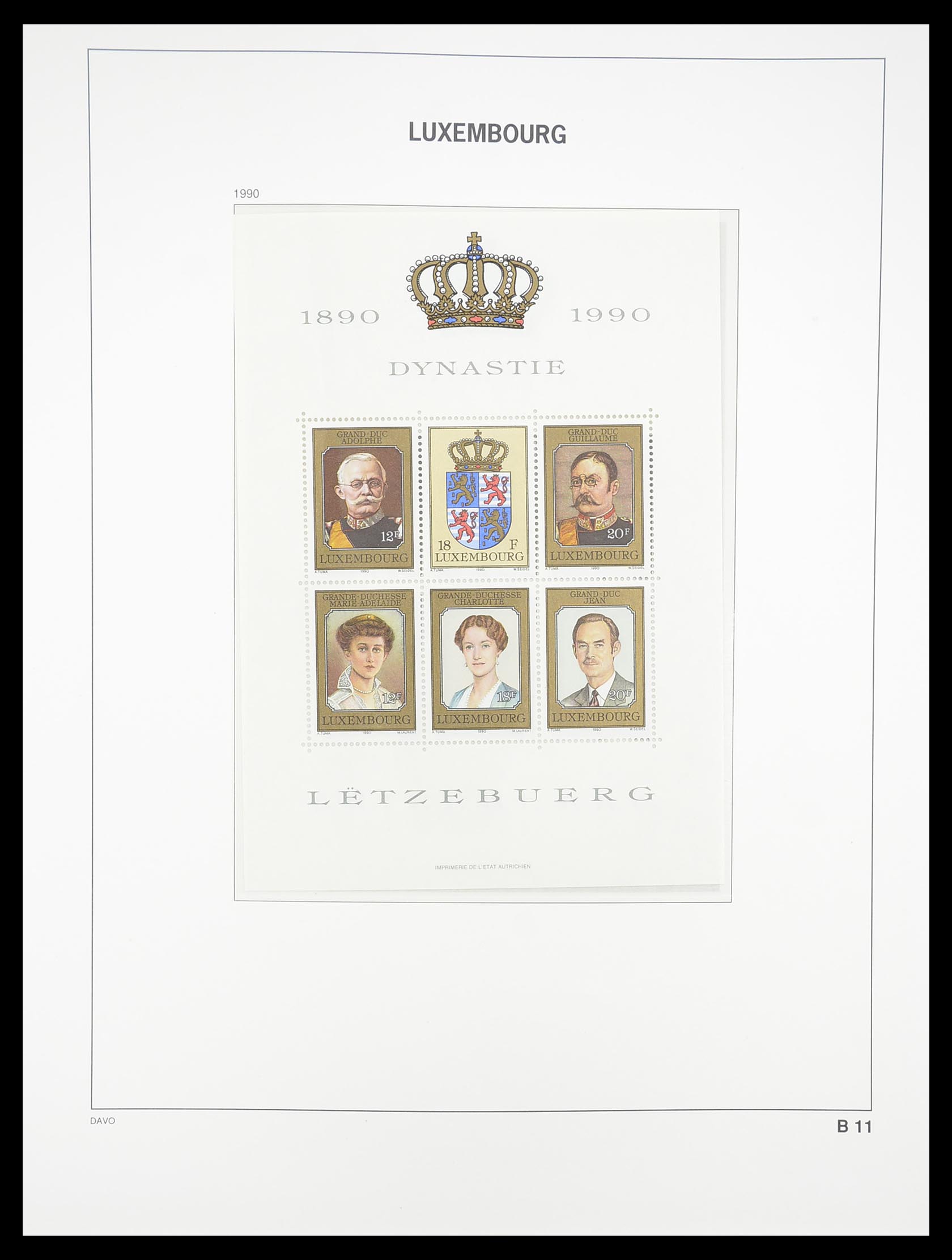 33381 175 - Postzegelverzameling 33381 Luxemburg 1852-2010.