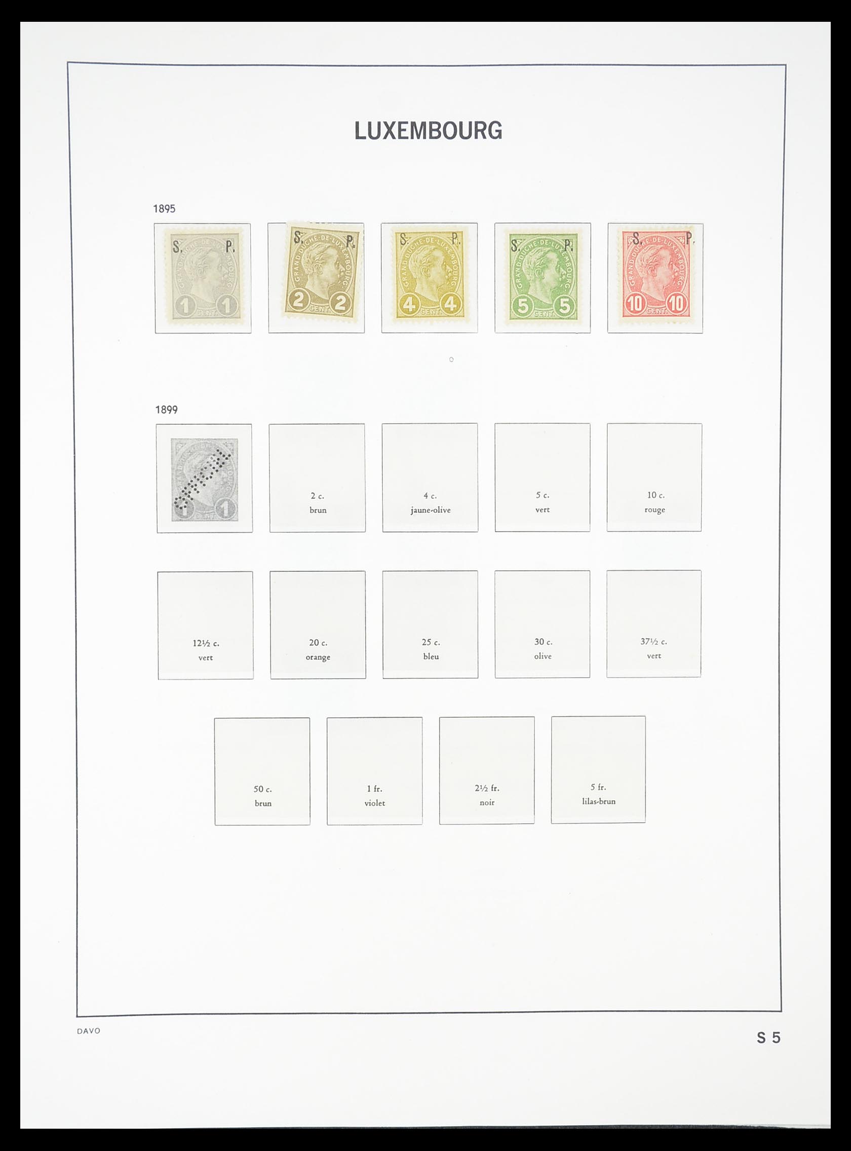 33381 193 - Postzegelverzameling 33381 Luxemburg 1852-2010.