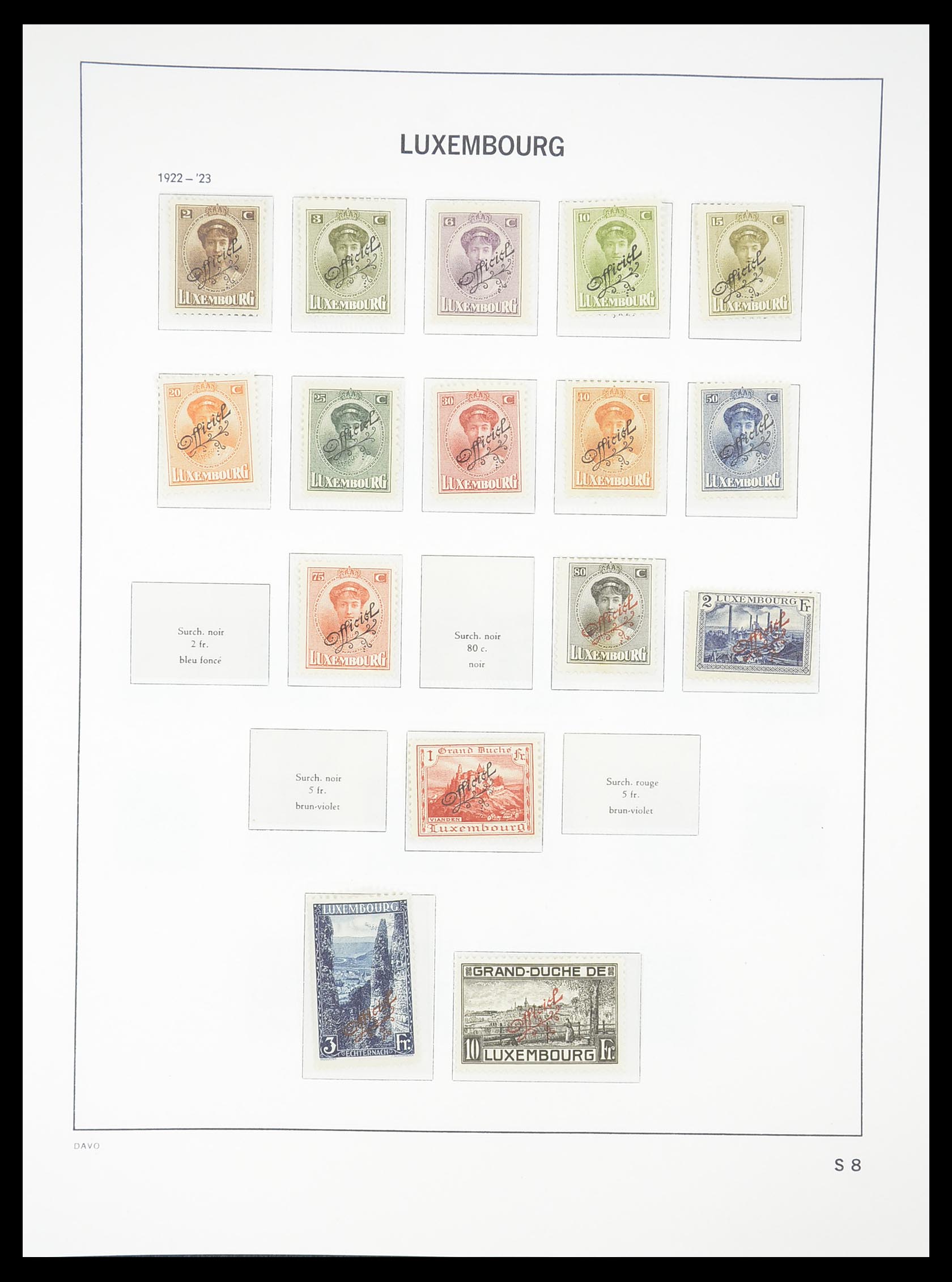 33381 196 - Postzegelverzameling 33381 Luxemburg 1852-2010.