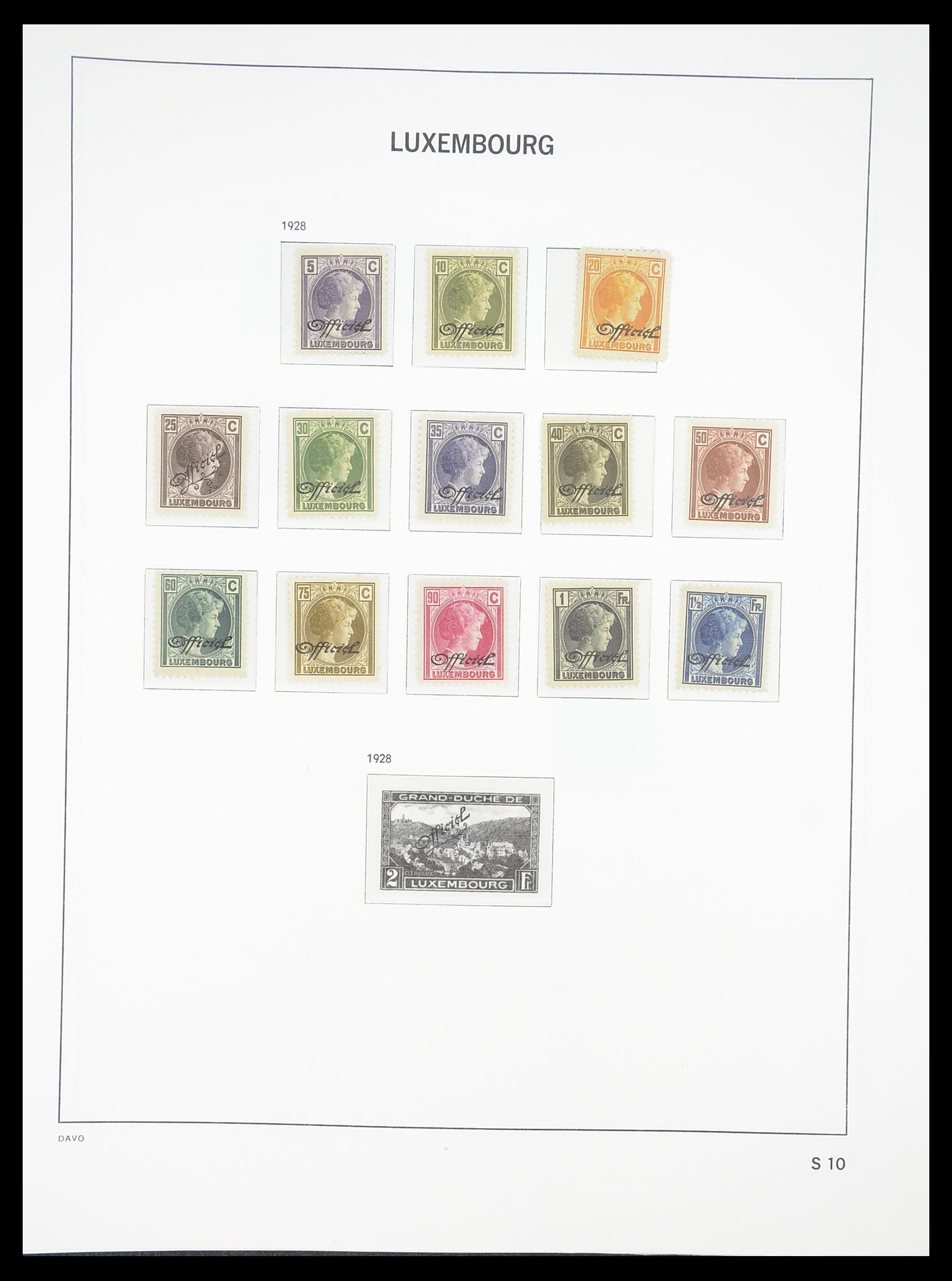 33381 198 - Postzegelverzameling 33381 Luxemburg 1852-2010.