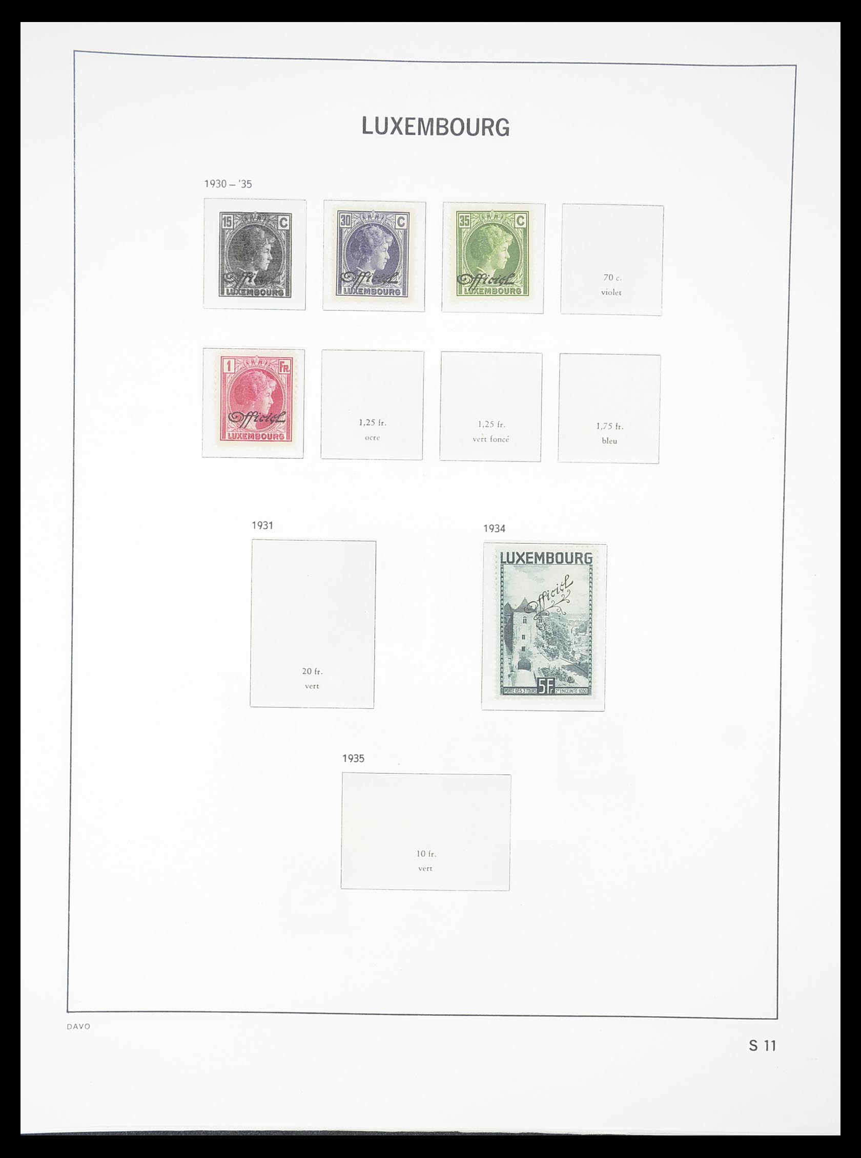 33381 199 - Postzegelverzameling 33381 Luxemburg 1852-2010.