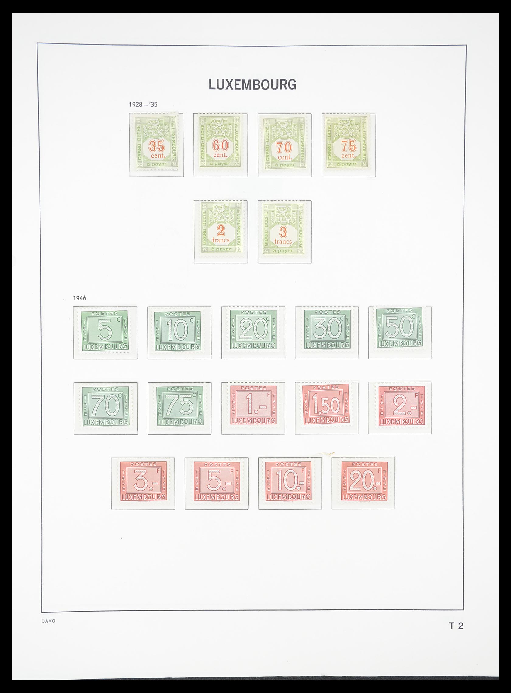 33381 201 - Postzegelverzameling 33381 Luxemburg 1852-2010.