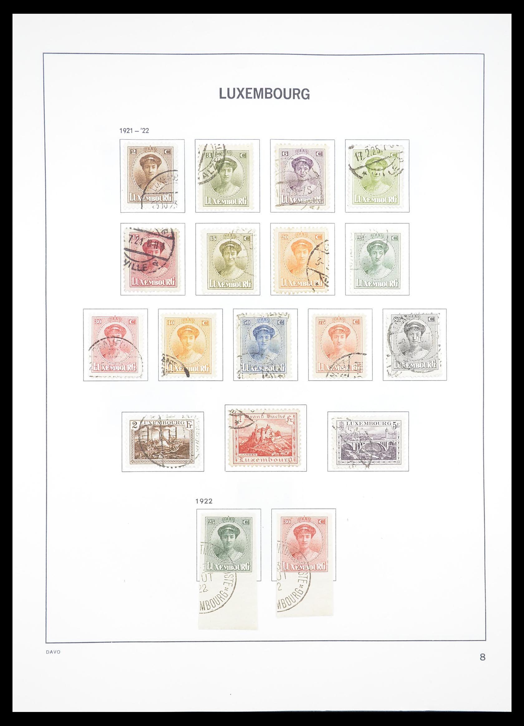 33382 009 - Postzegelverzameling 33382 Luxemburg 1852-2013.