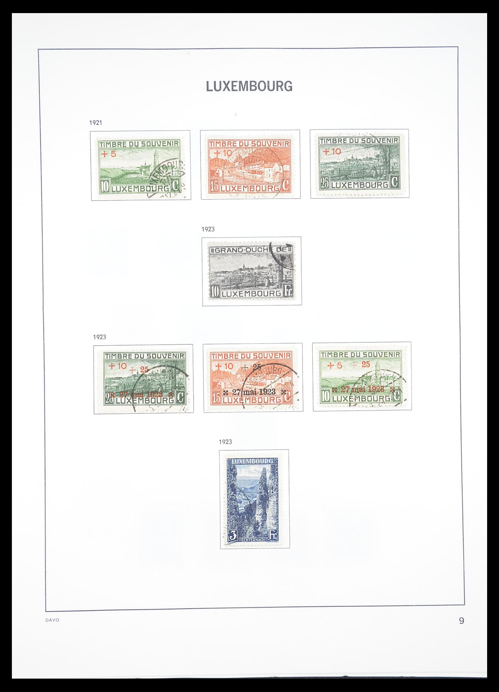 33382 010 - Postzegelverzameling 33382 Luxemburg 1852-2013.