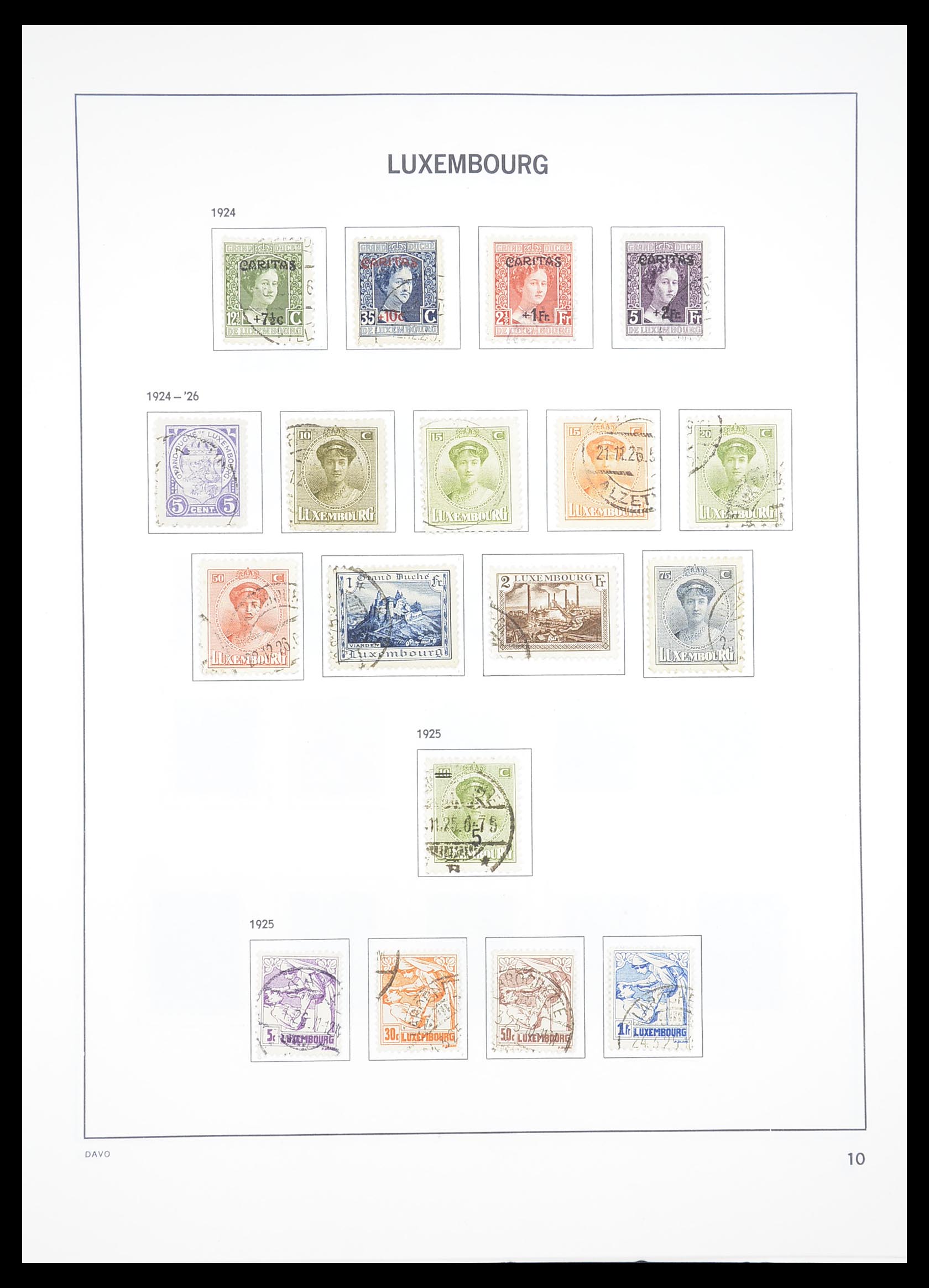 33382 011 - Postzegelverzameling 33382 Luxemburg 1852-2013.
