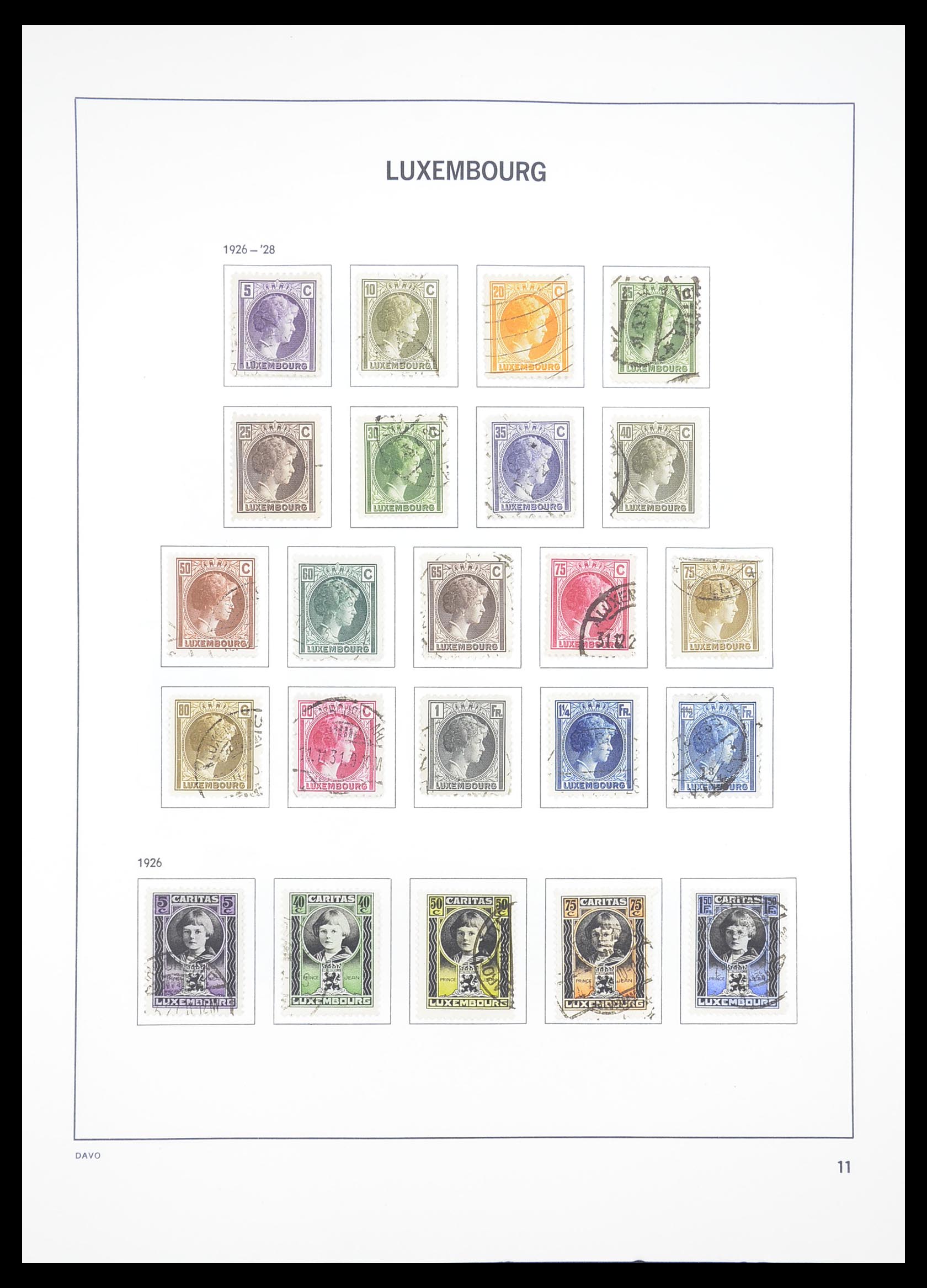 33382 012 - Postzegelverzameling 33382 Luxemburg 1852-2013.