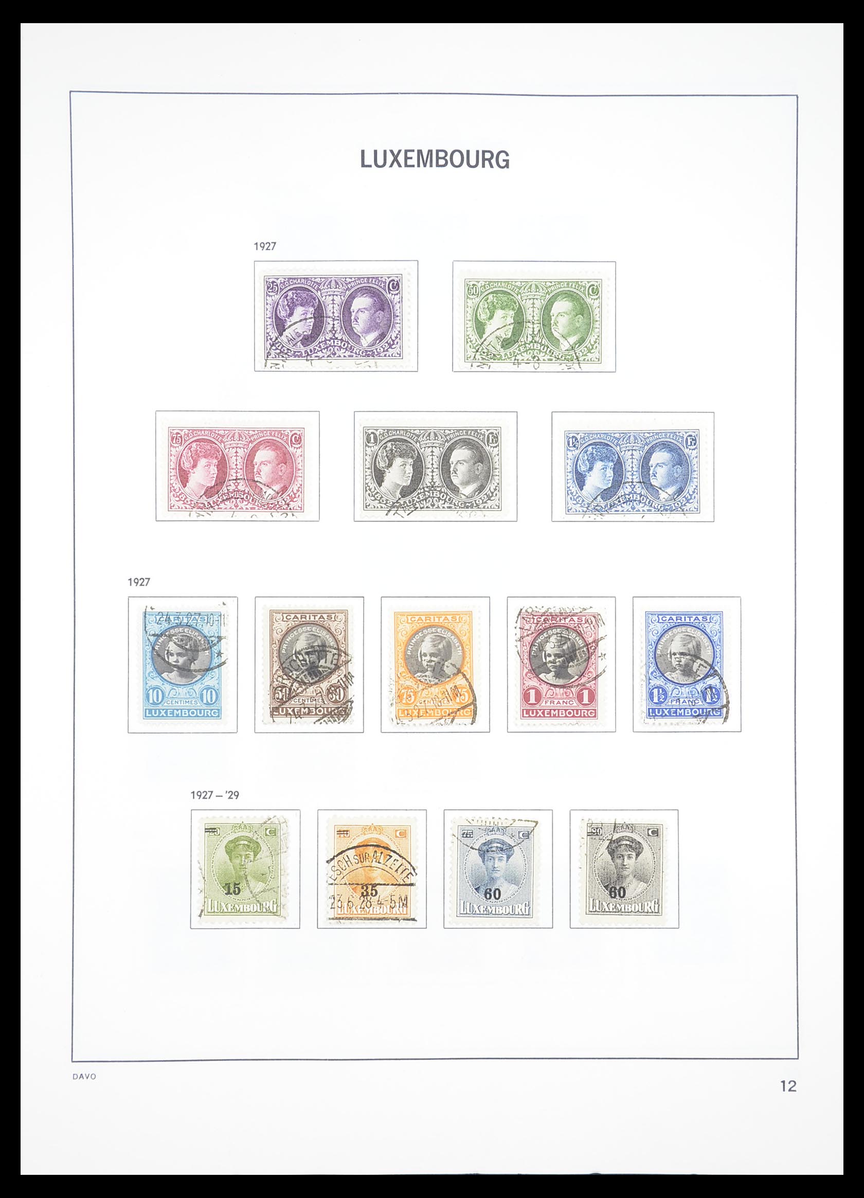 33382 013 - Postzegelverzameling 33382 Luxemburg 1852-2013.