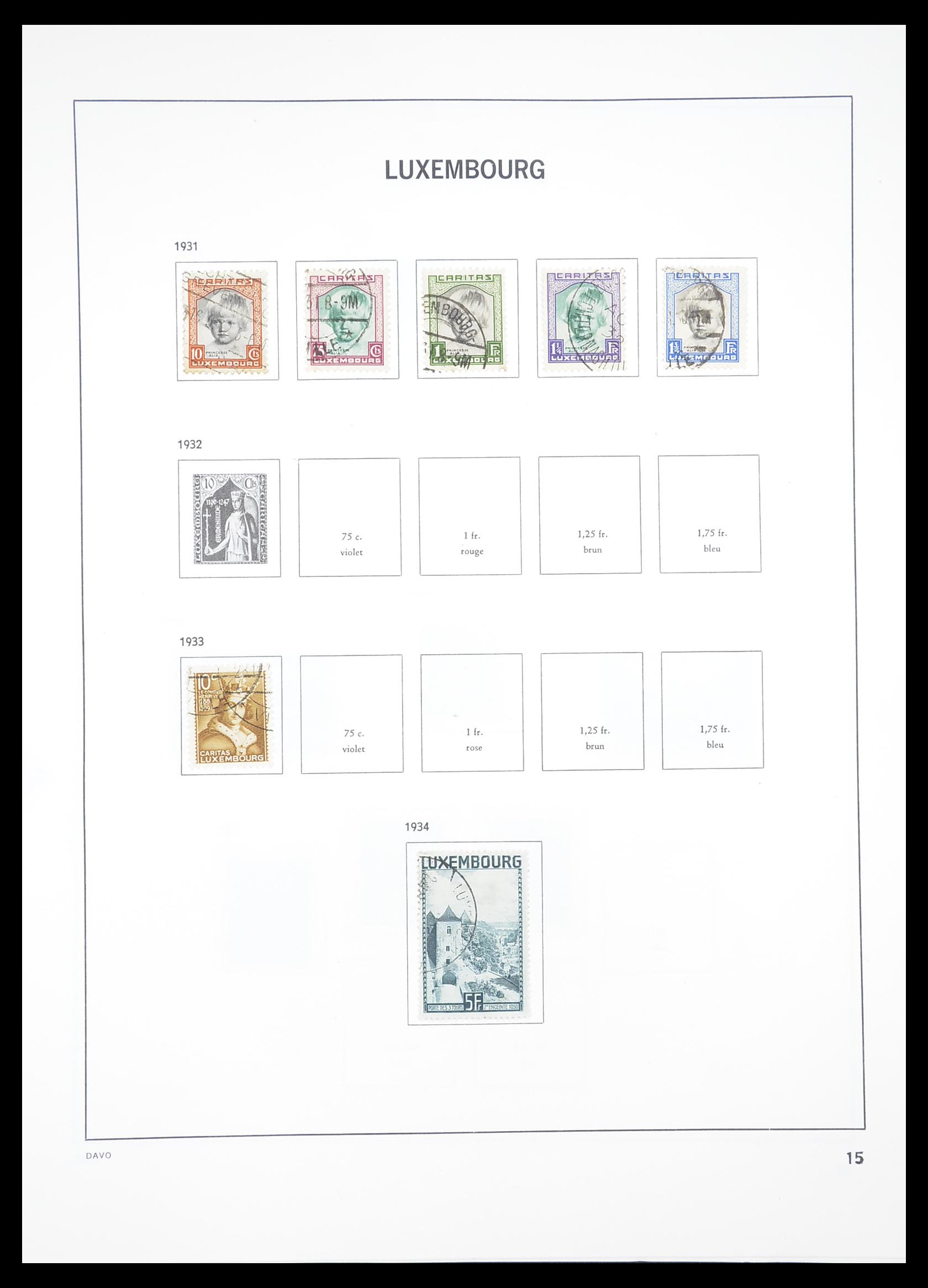 33382 016 - Postzegelverzameling 33382 Luxemburg 1852-2013.