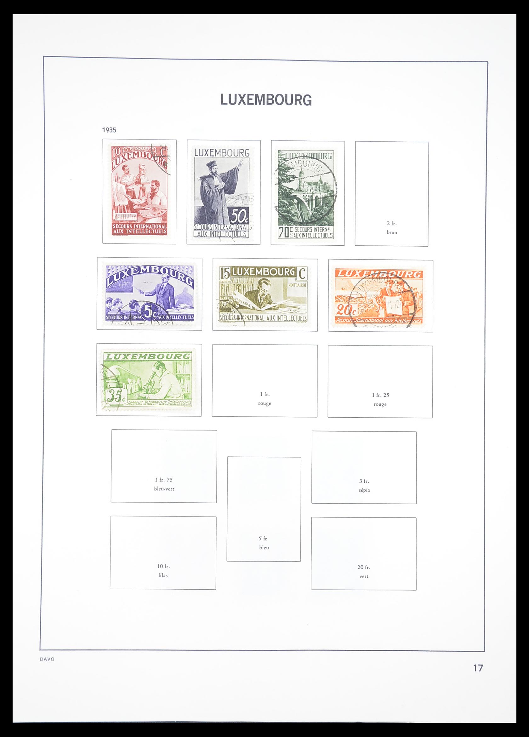 33382 018 - Postzegelverzameling 33382 Luxemburg 1852-2013.