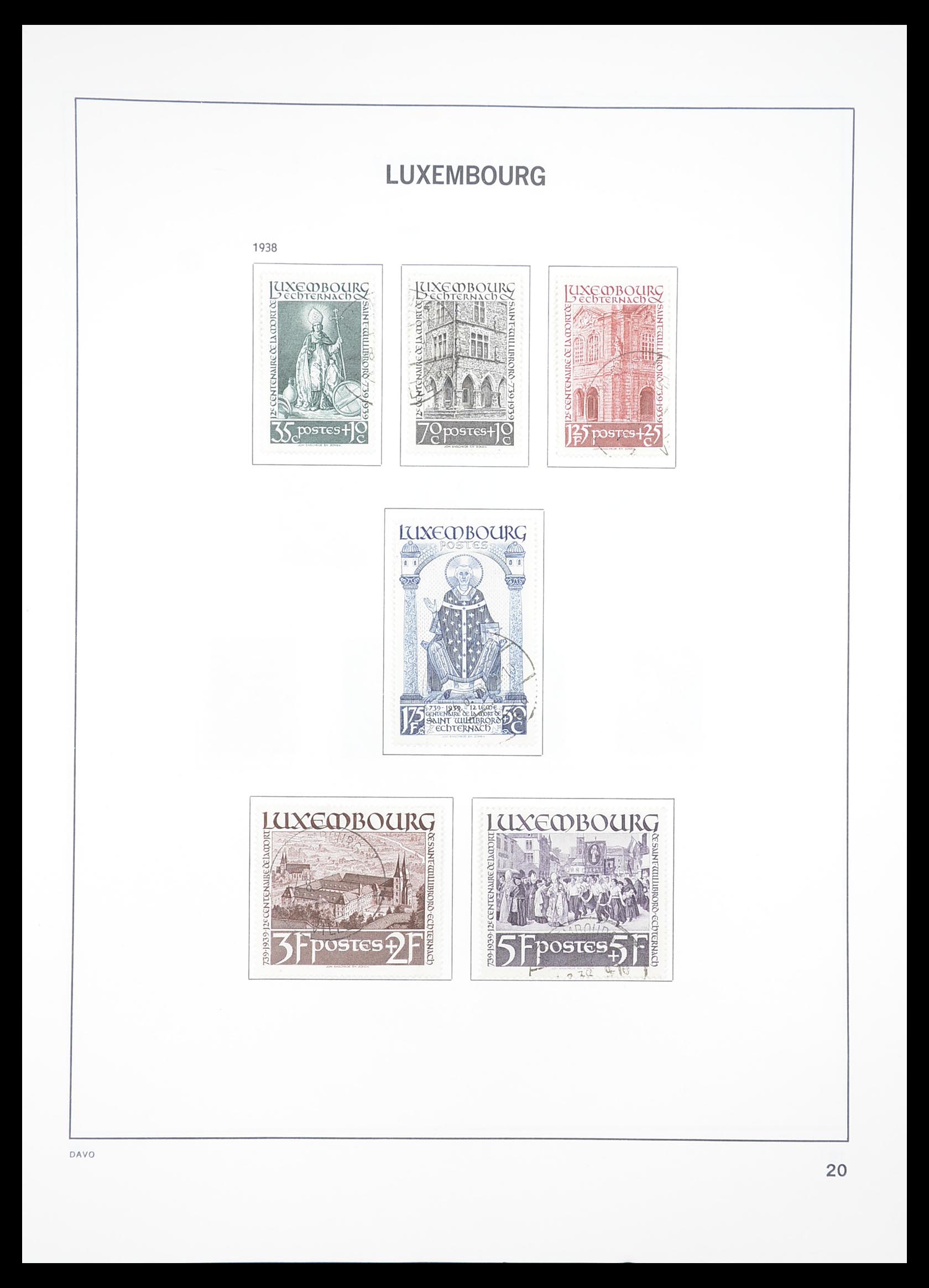 33382 021 - Postzegelverzameling 33382 Luxemburg 1852-2013.