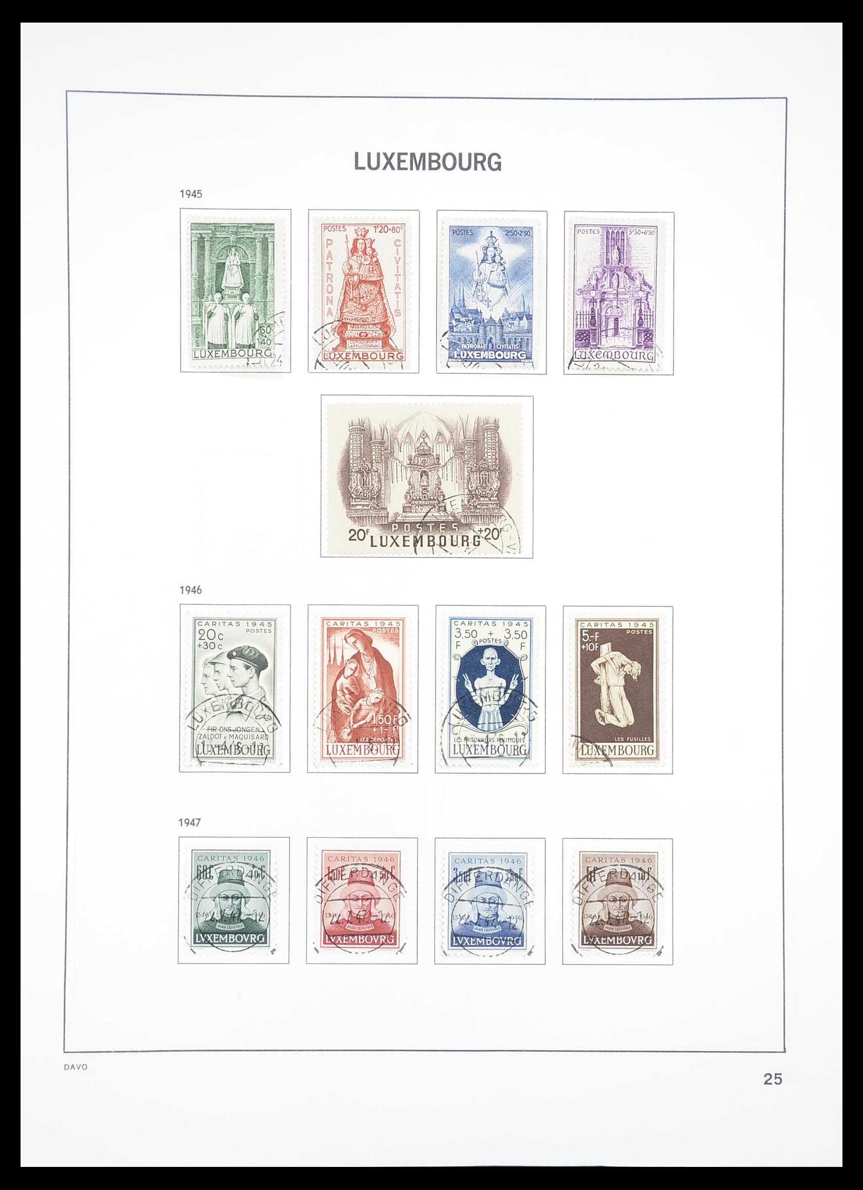 33382 027 - Postzegelverzameling 33382 Luxemburg 1852-2013.
