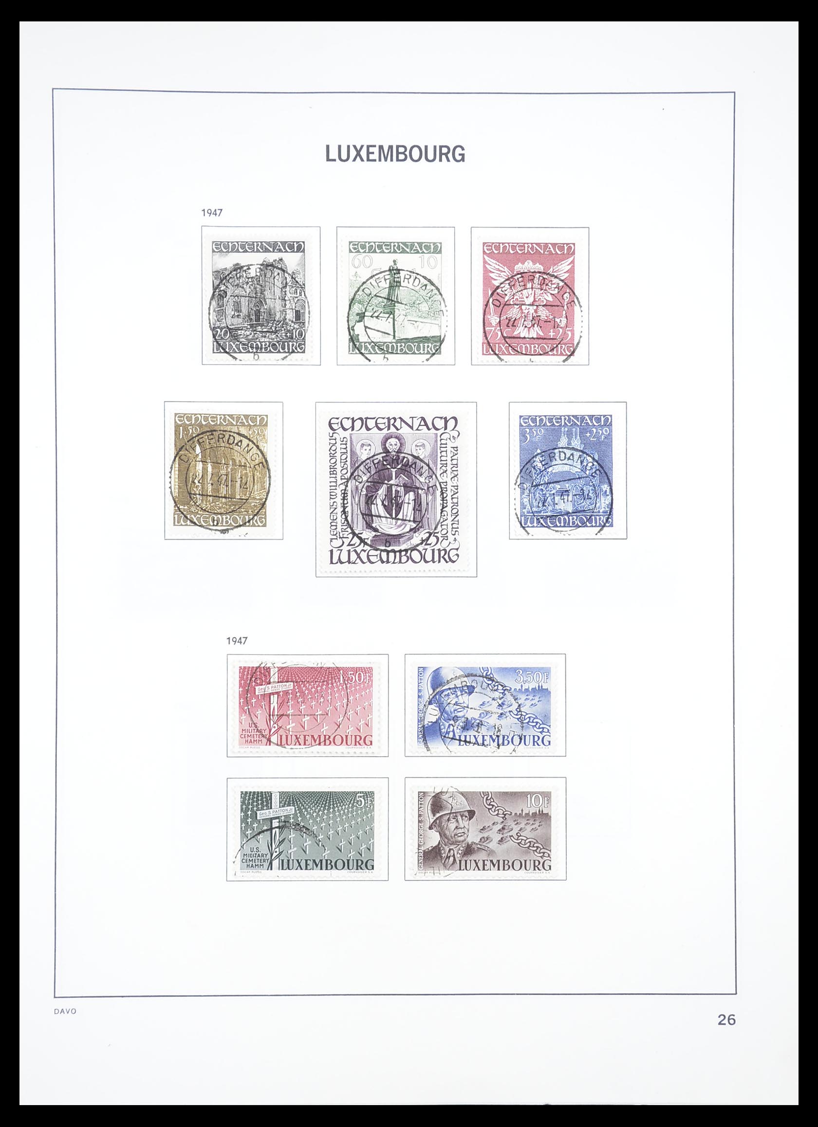 33382 029 - Stamp collection 33382 Luxembourg 1852-2013.