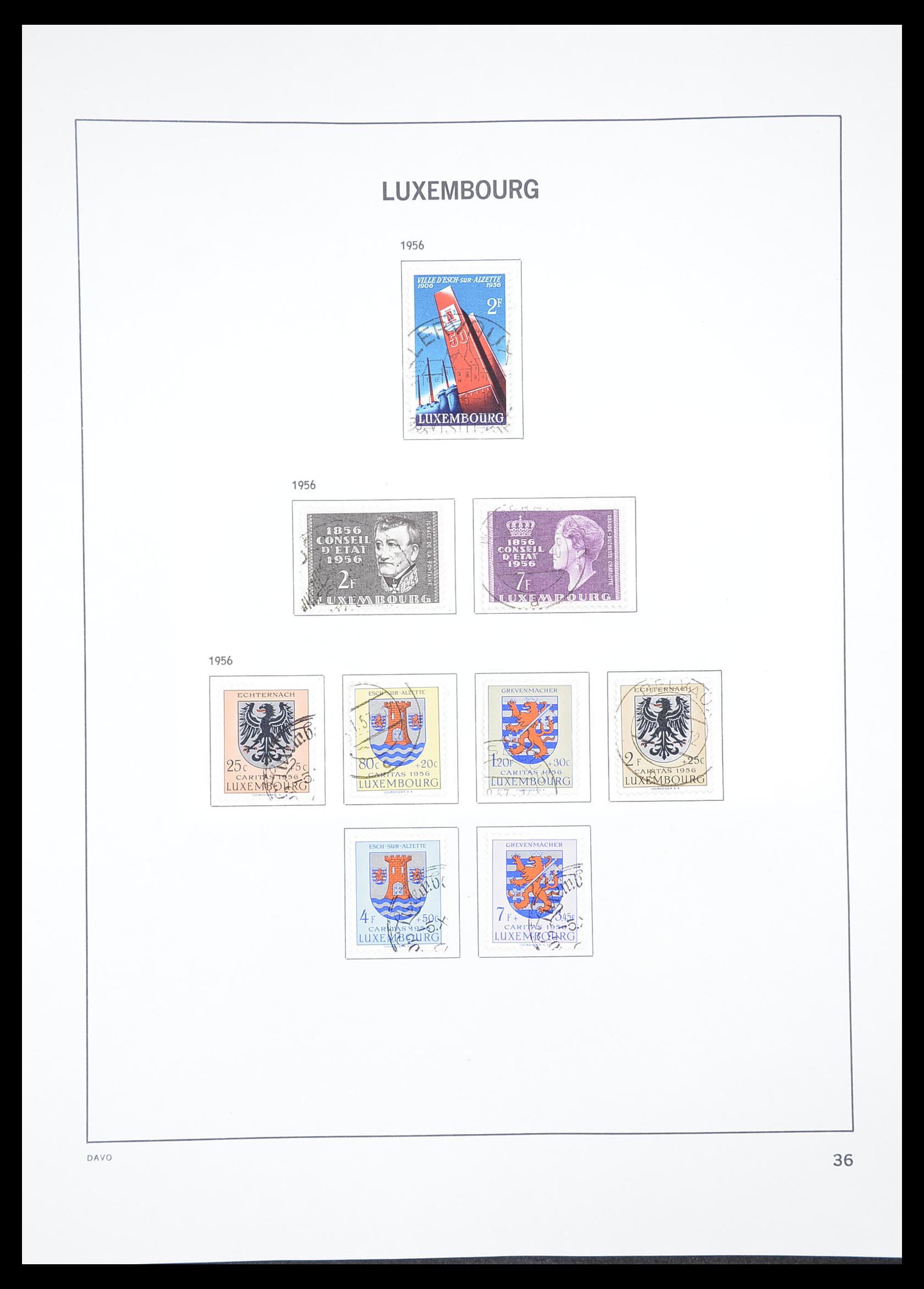 33382 038 - Postzegelverzameling 33382 Luxemburg 1852-2013.