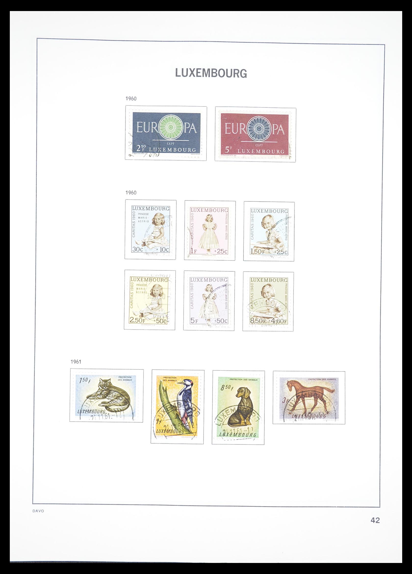 33382 045 - Postzegelverzameling 33382 Luxemburg 1852-2013.