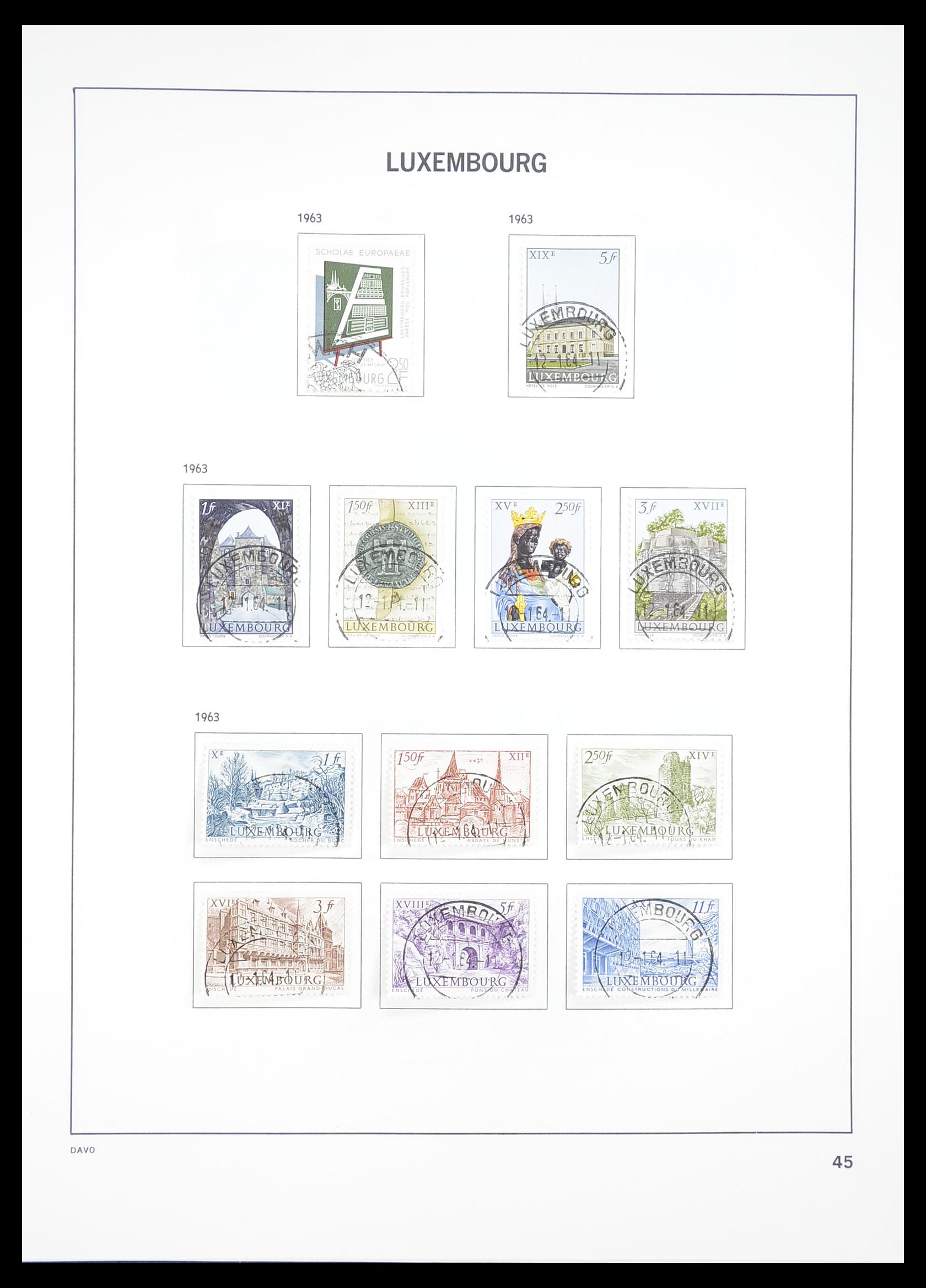 33382 048 - Postzegelverzameling 33382 Luxemburg 1852-2013.