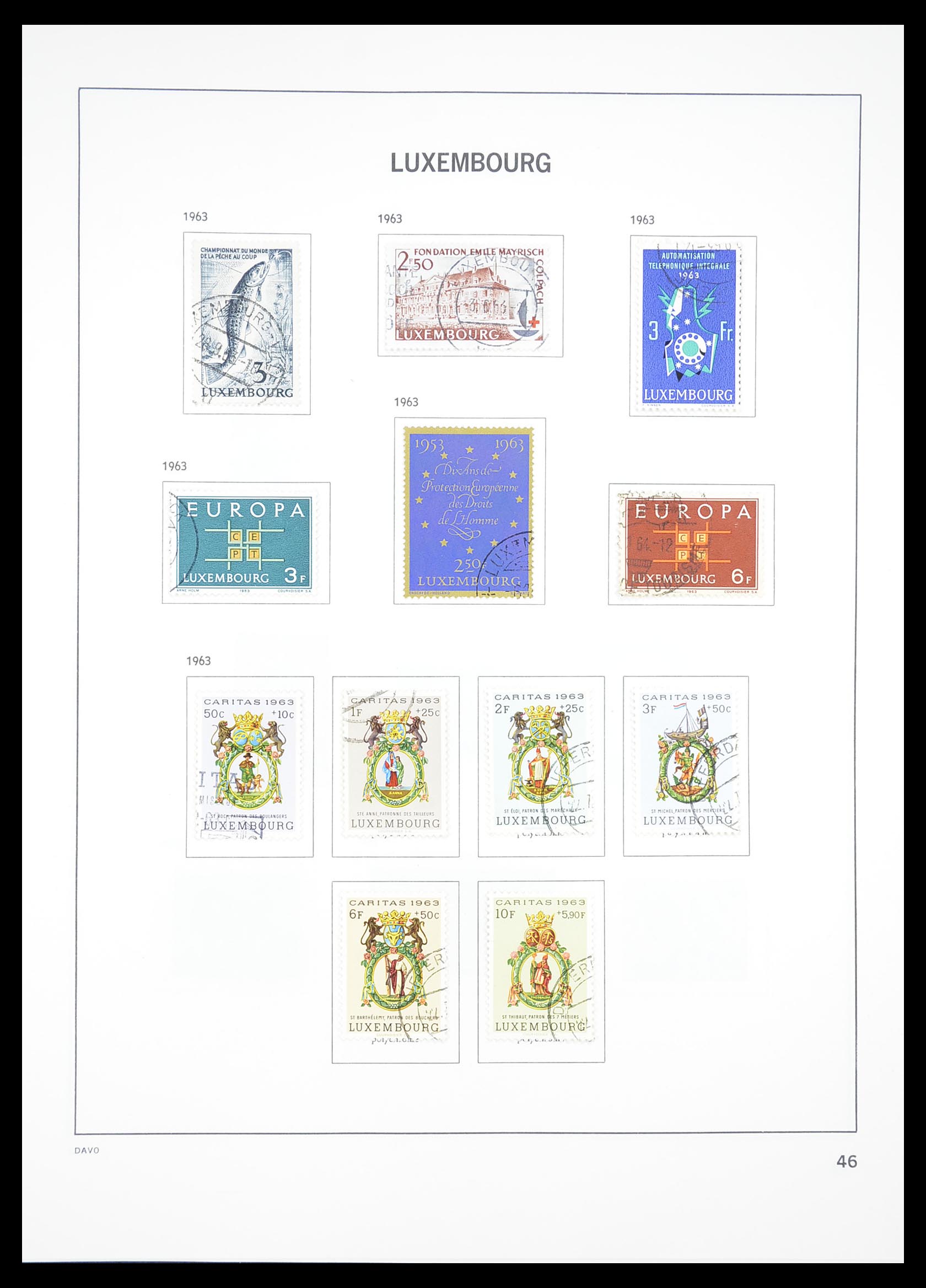 33382 049 - Postzegelverzameling 33382 Luxemburg 1852-2013.