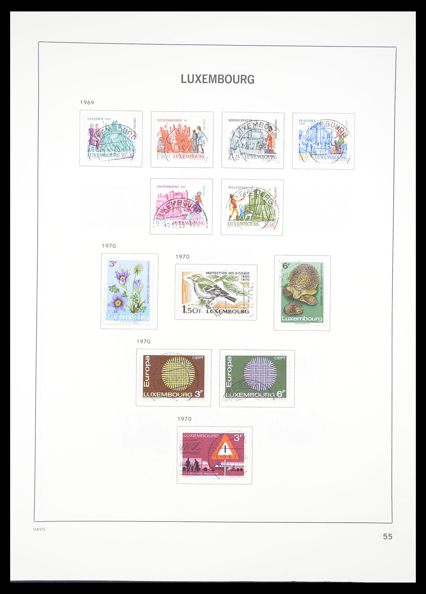 33382 058 - Postzegelverzameling 33382 Luxemburg 1852-2013.