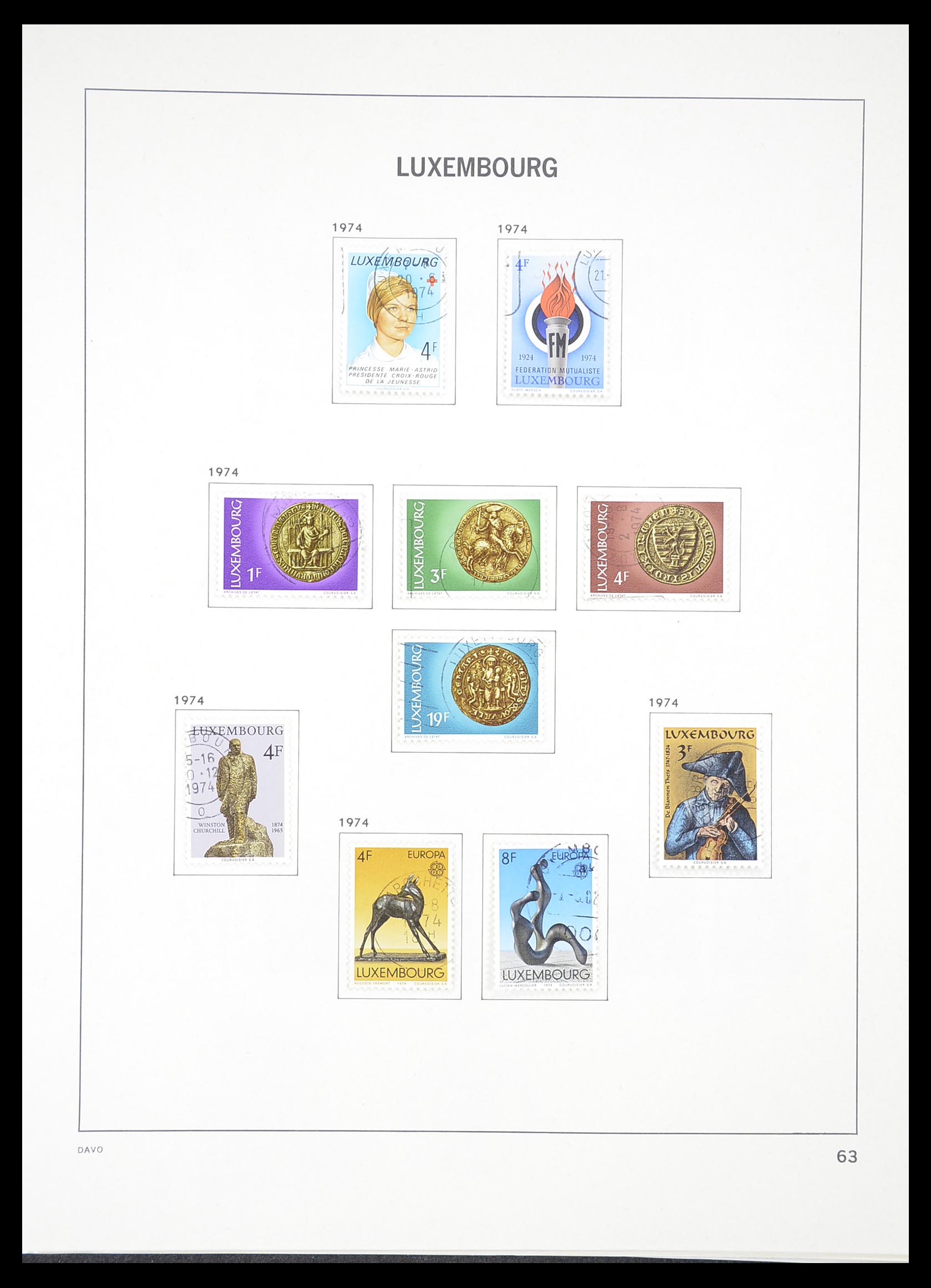 33382 066 - Postzegelverzameling 33382 Luxemburg 1852-2013.
