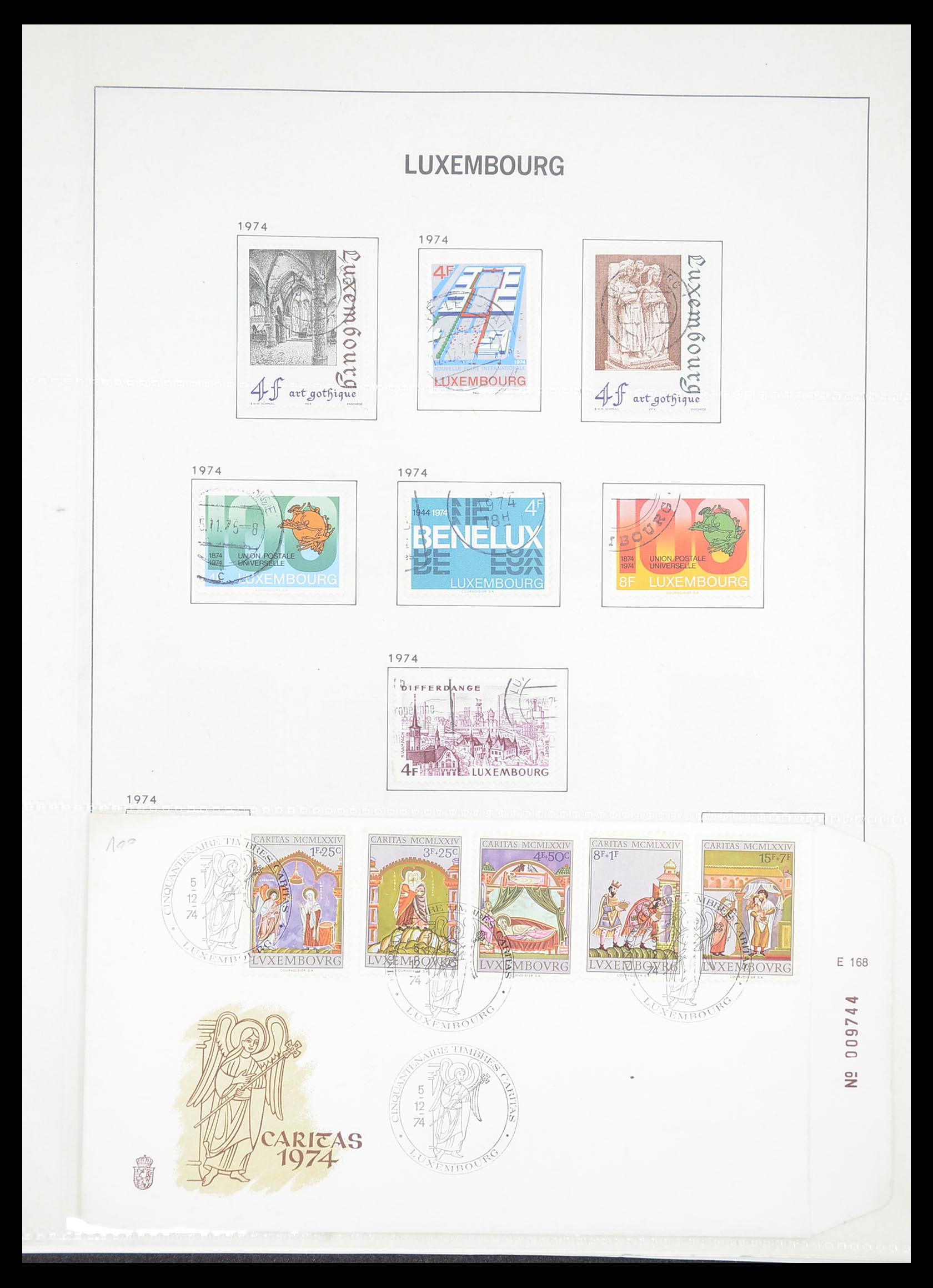 33382 067 - Stamp collection 33382 Luxembourg 1852-2013.