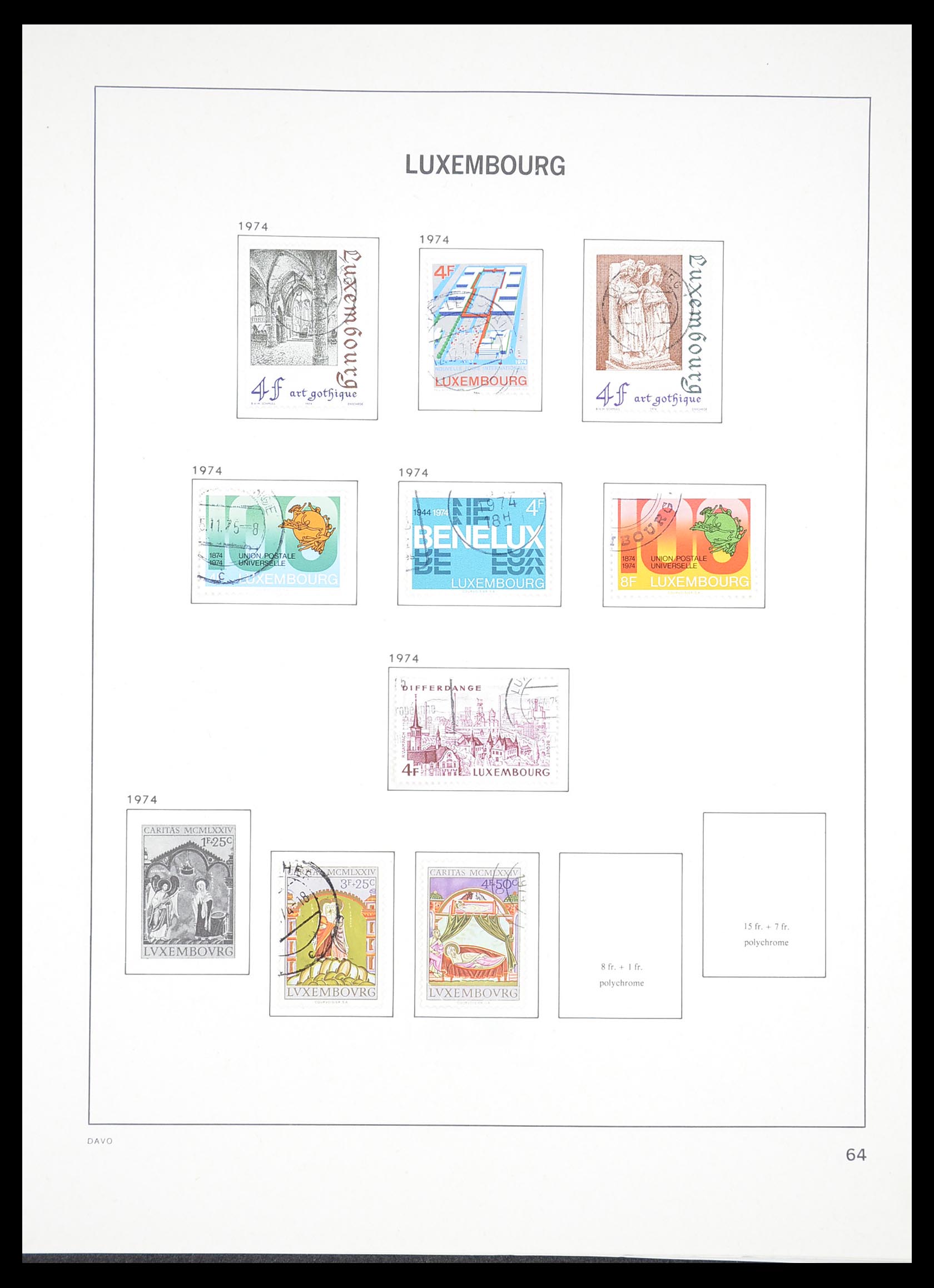 33382 068 - Postzegelverzameling 33382 Luxemburg 1852-2013.