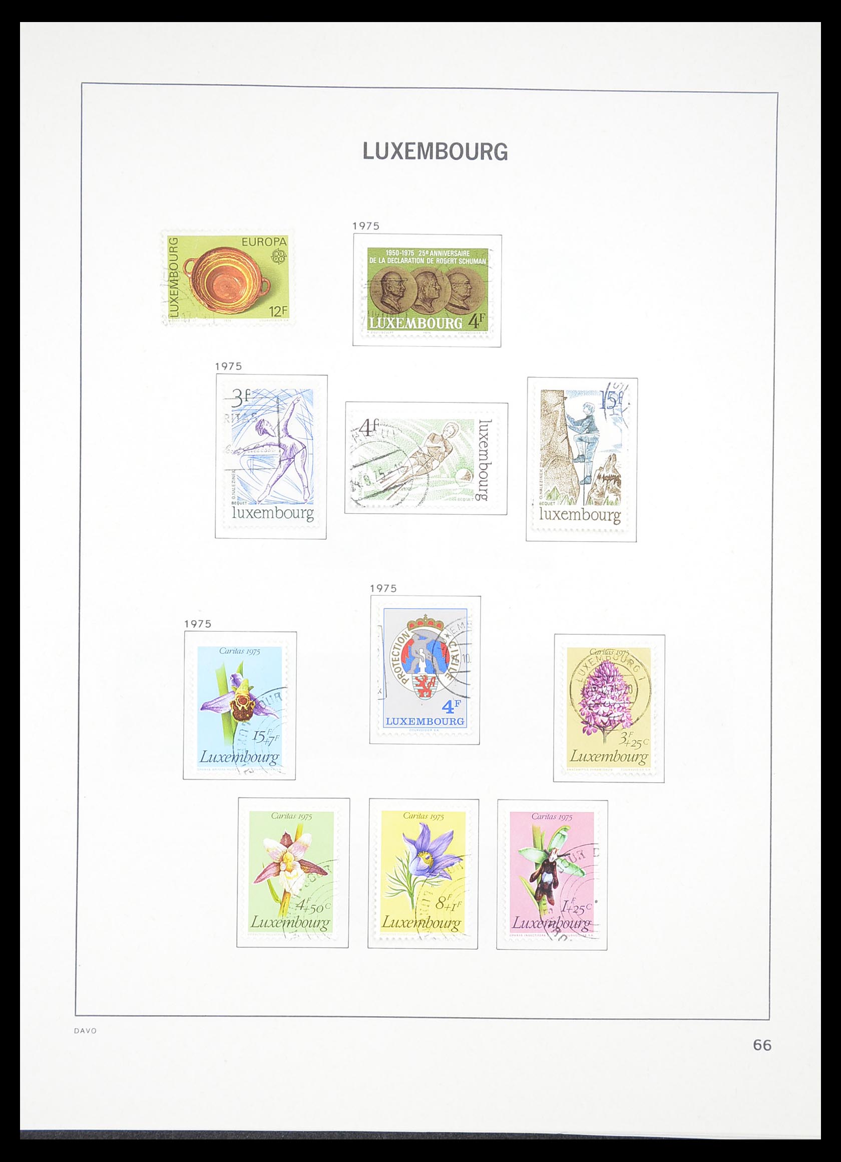 33382 070 - Postzegelverzameling 33382 Luxemburg 1852-2013.