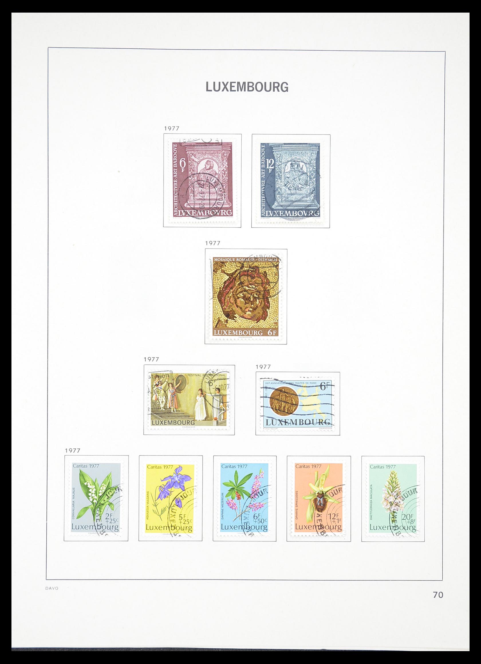 33382 073 - Postzegelverzameling 33382 Luxemburg 1852-2013.