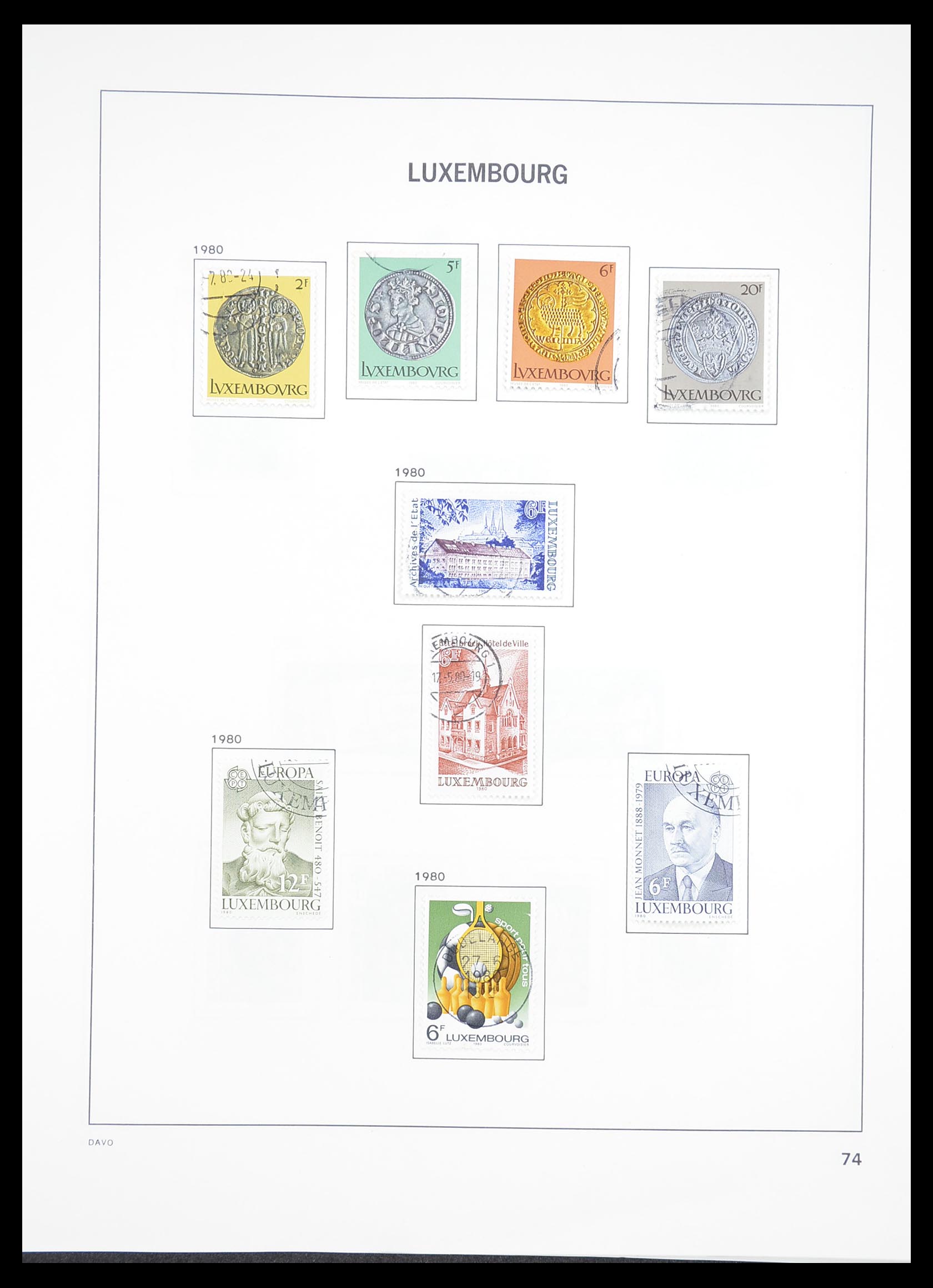 33382 077 - Postzegelverzameling 33382 Luxemburg 1852-2013.