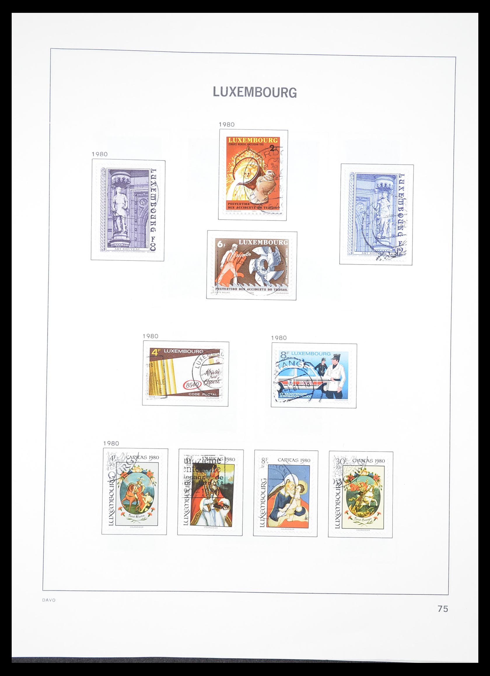 33382 078 - Postzegelverzameling 33382 Luxemburg 1852-2013.