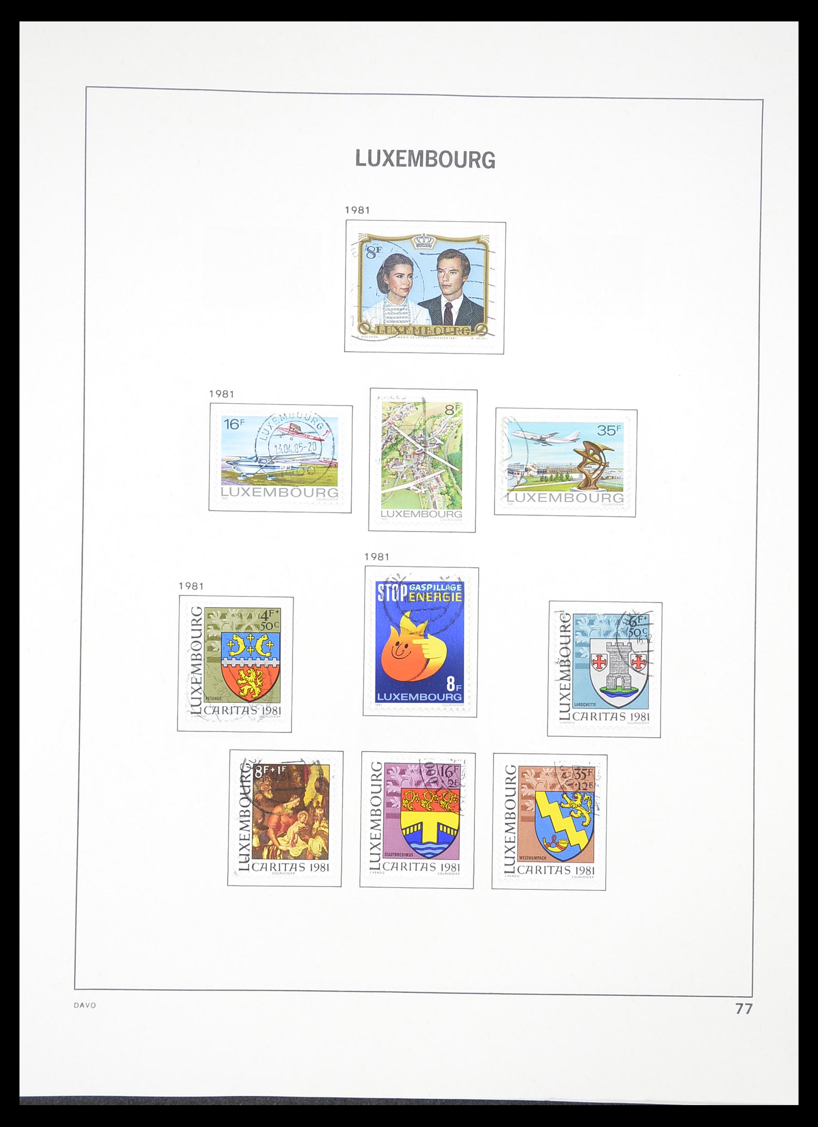 33382 081 - Postzegelverzameling 33382 Luxemburg 1852-2013.