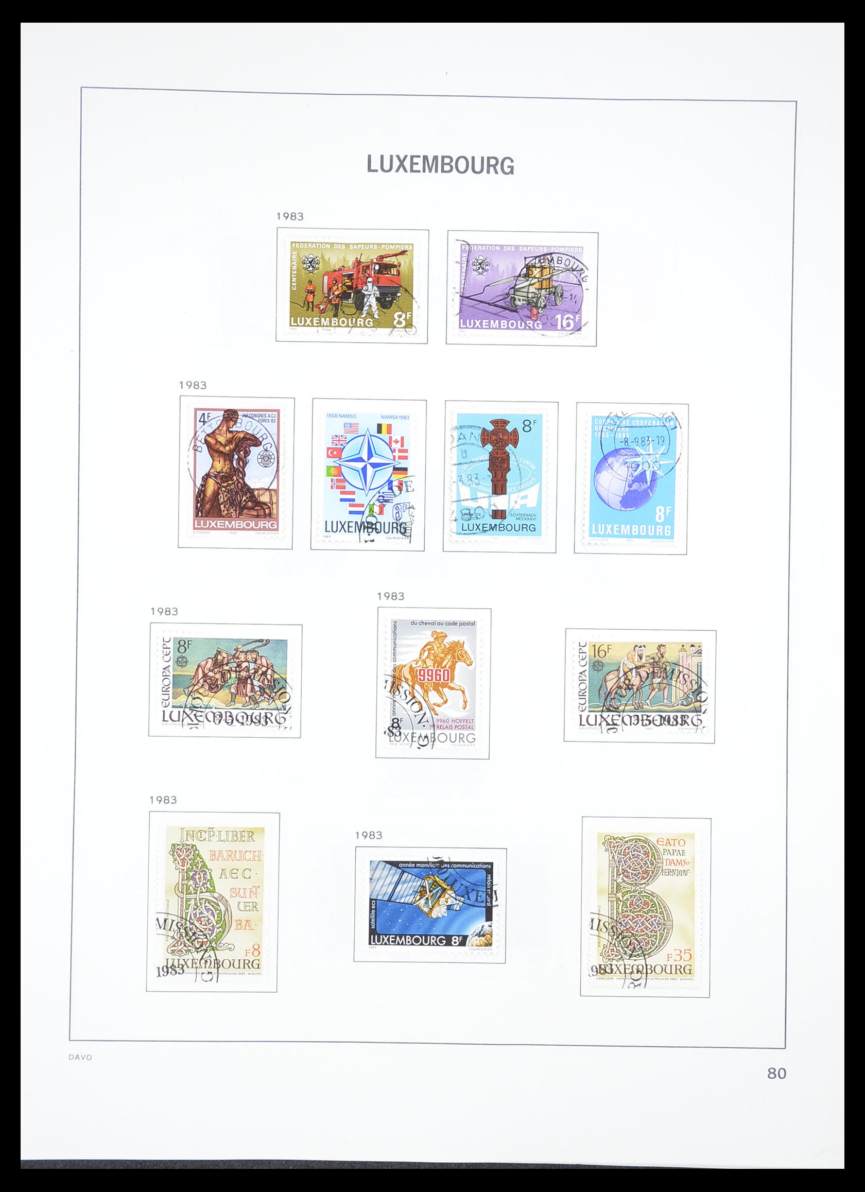 33382 084 - Postzegelverzameling 33382 Luxemburg 1852-2013.