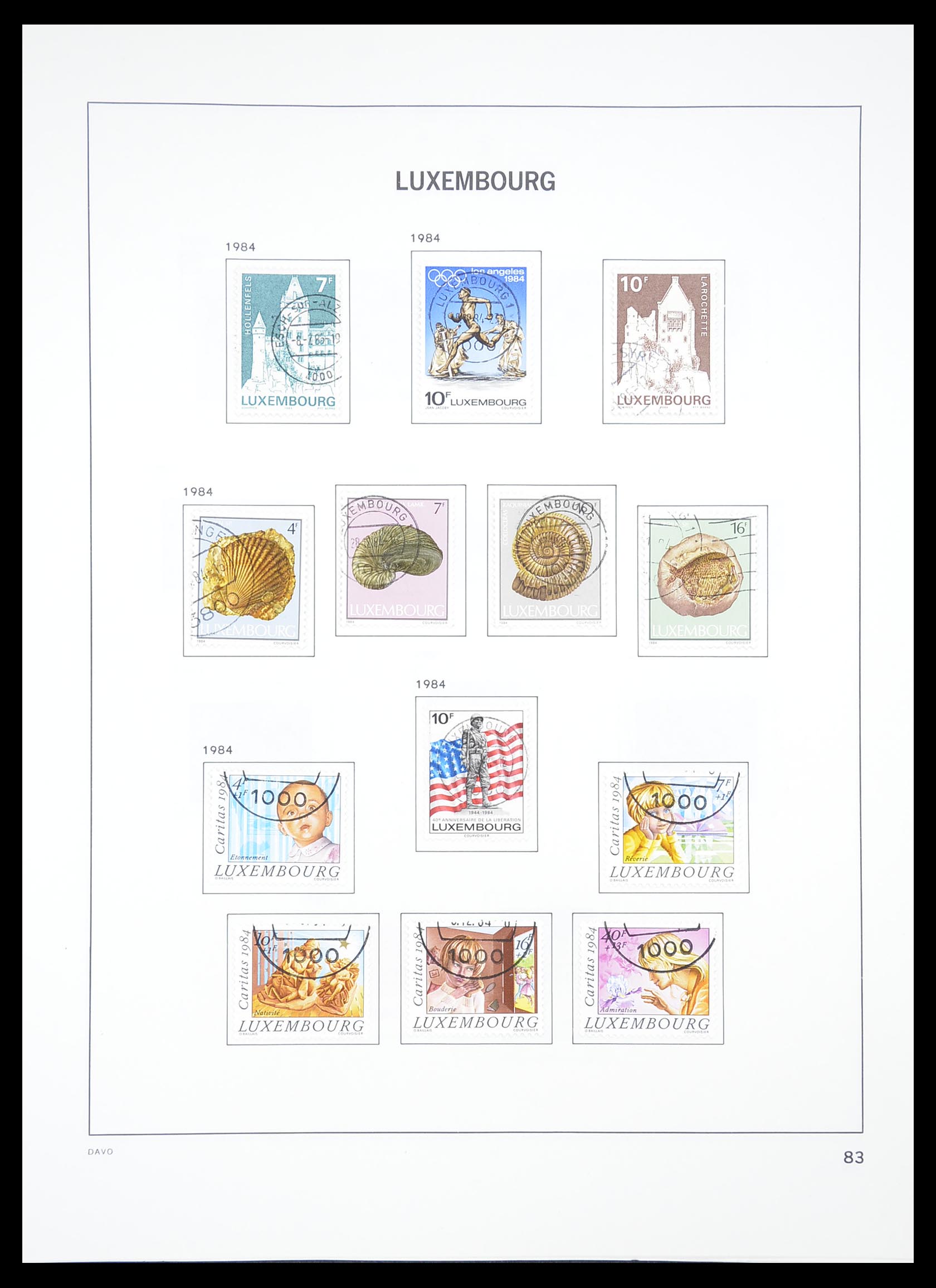 33382 087 - Postzegelverzameling 33382 Luxemburg 1852-2013.