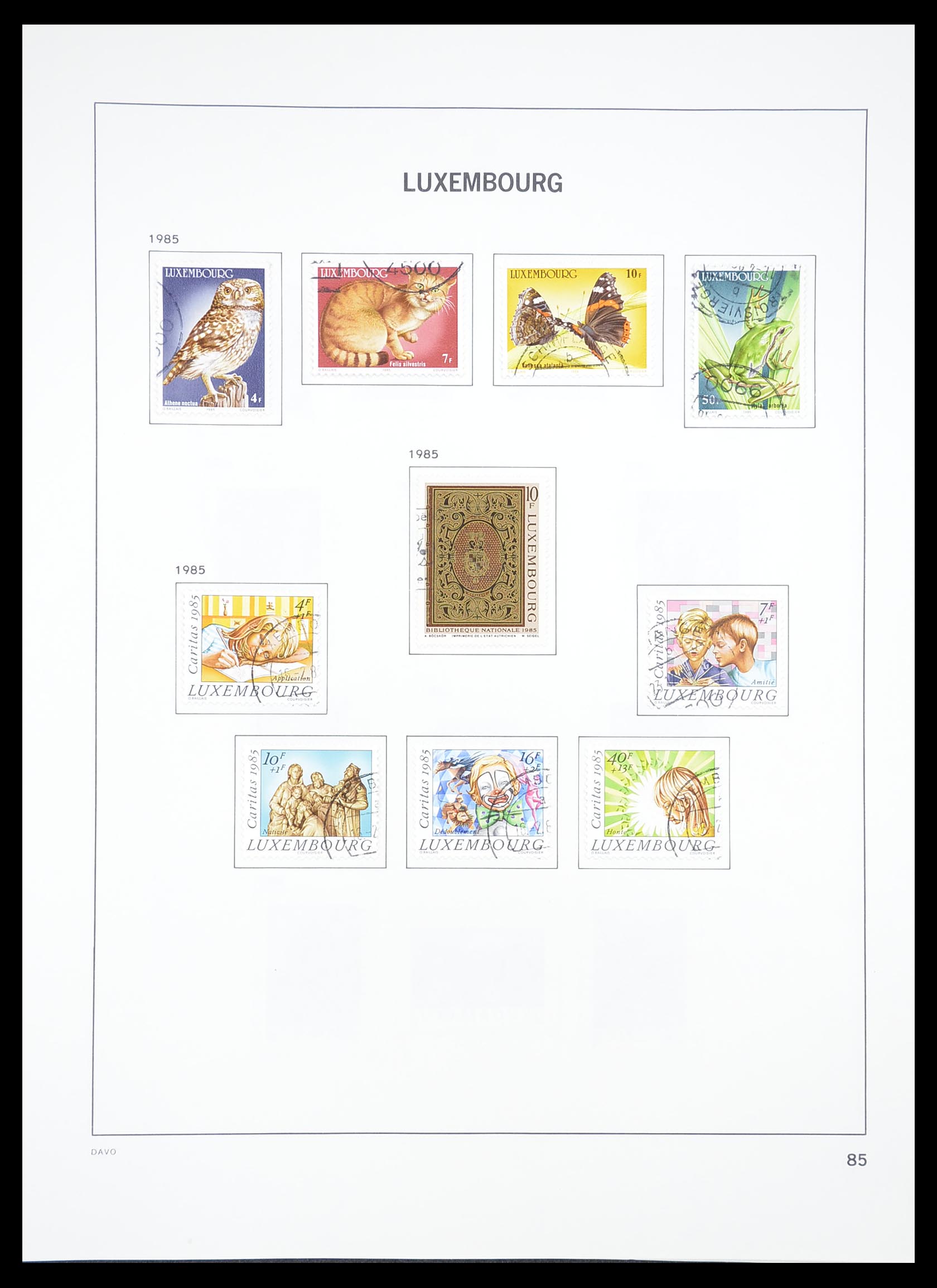 33382 089 - Postzegelverzameling 33382 Luxemburg 1852-2013.