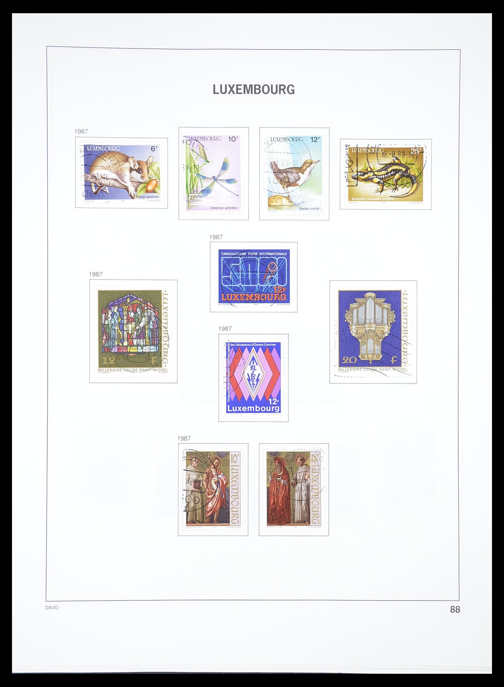 33382 092 - Postzegelverzameling 33382 Luxemburg 1852-2013.
