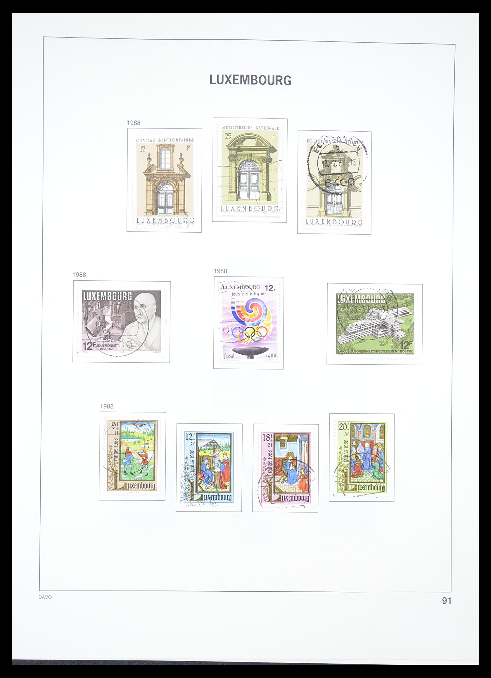 33382 095 - Postzegelverzameling 33382 Luxemburg 1852-2013.