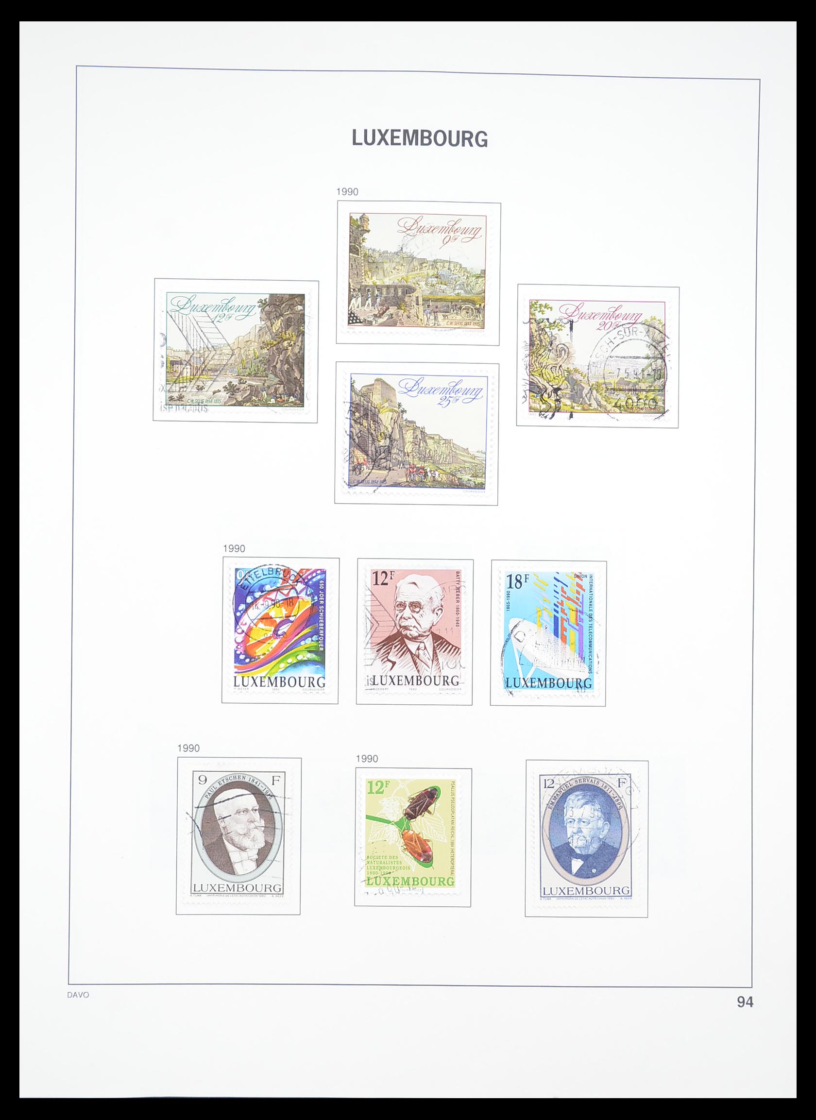 33382 098 - Postzegelverzameling 33382 Luxemburg 1852-2013.