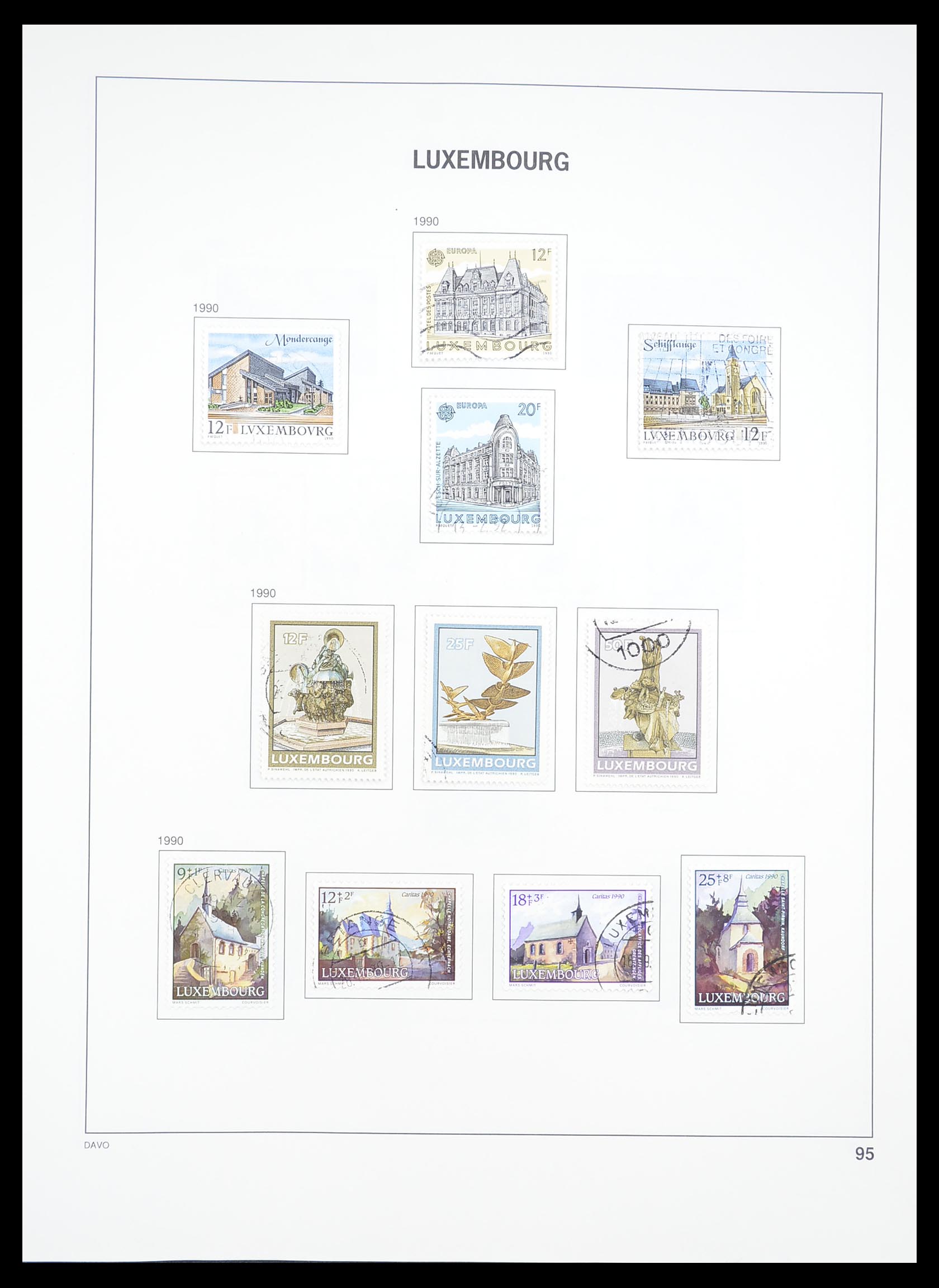 33382 099 - Postzegelverzameling 33382 Luxemburg 1852-2013.