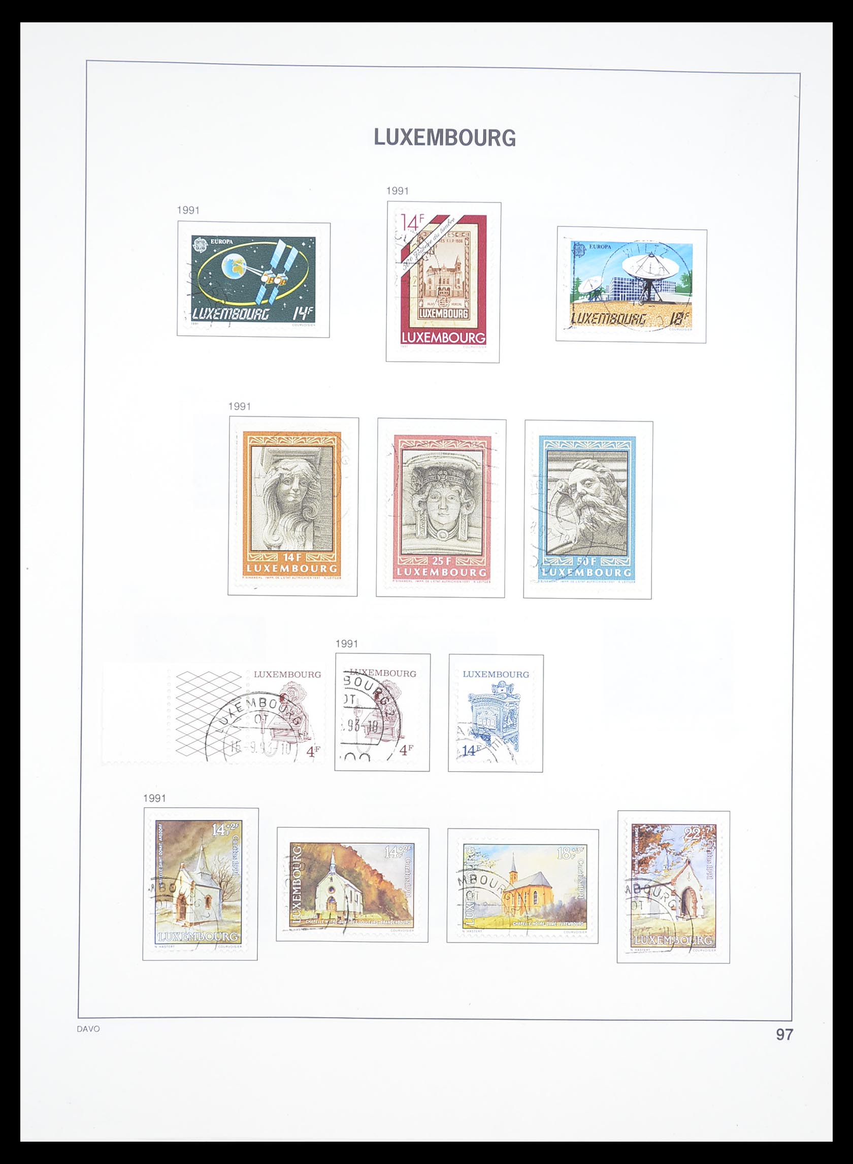 33382 102 - Postzegelverzameling 33382 Luxemburg 1852-2013.