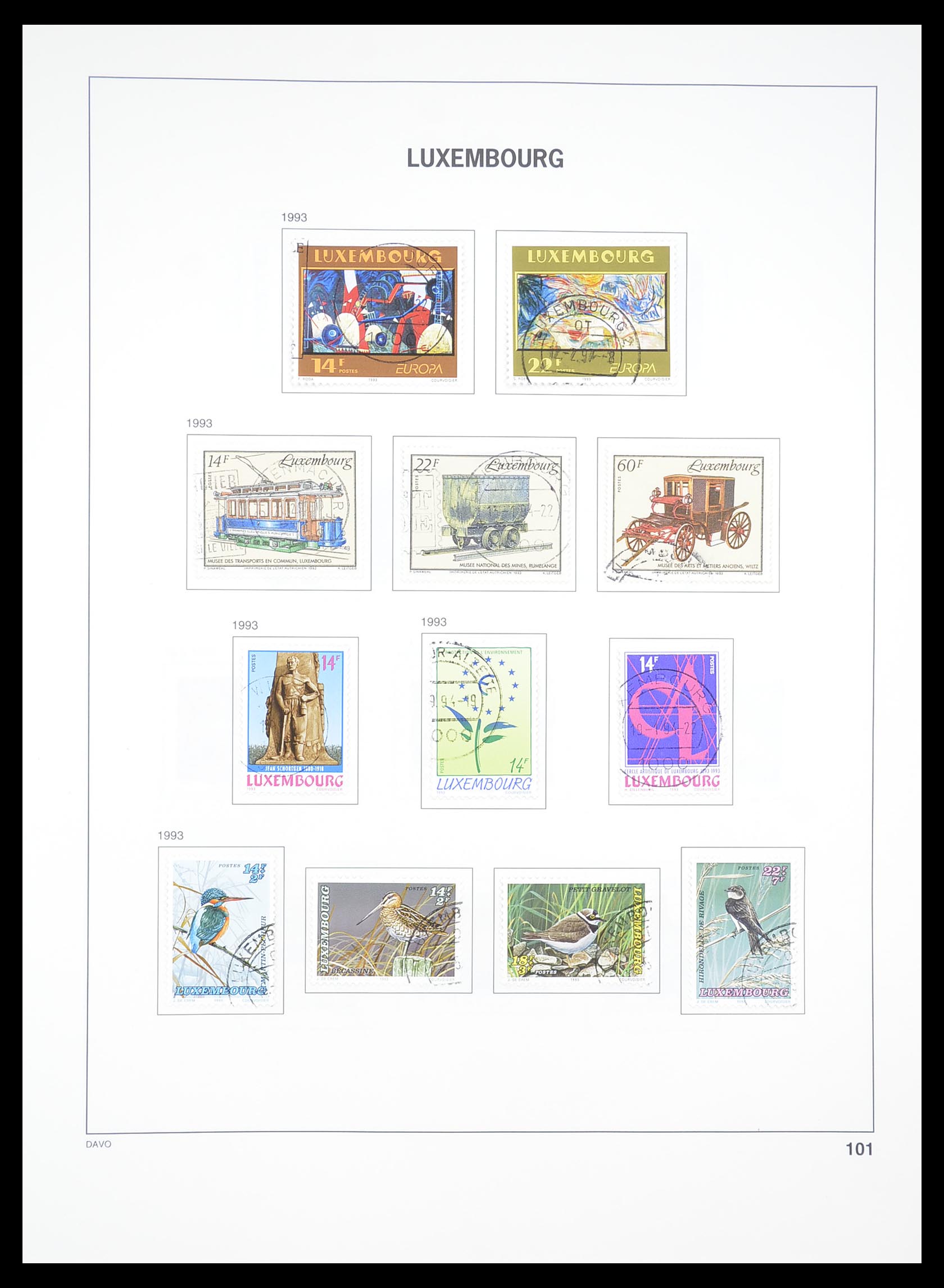 33382 106 - Postzegelverzameling 33382 Luxemburg 1852-2013.