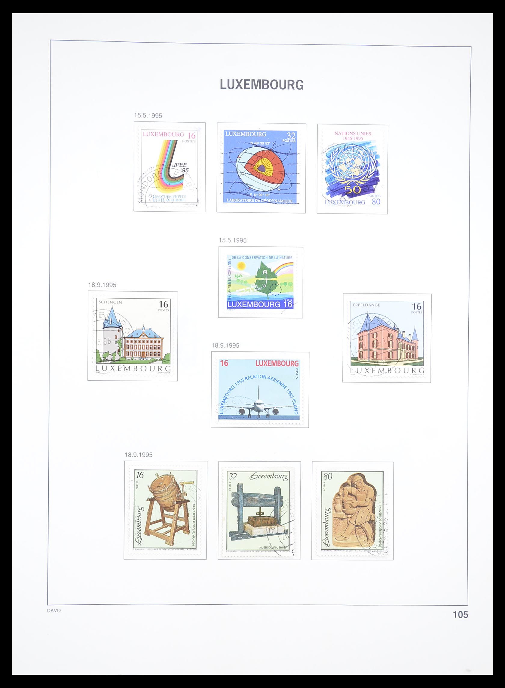 33382 110 - Postzegelverzameling 33382 Luxemburg 1852-2013.