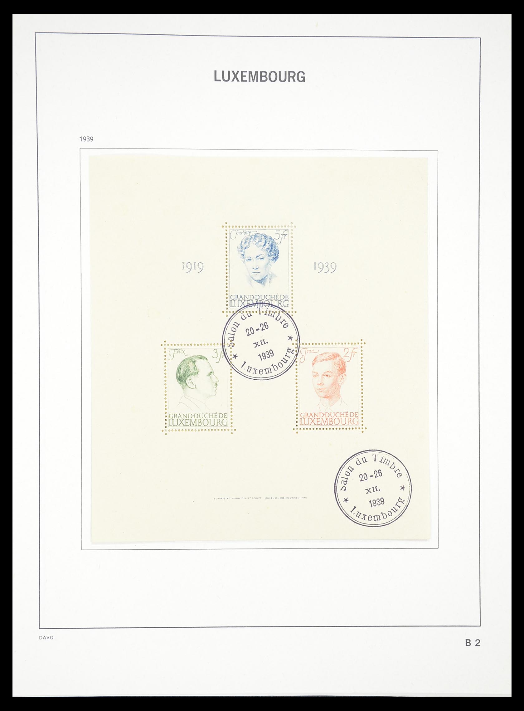 33382 183 - Postzegelverzameling 33382 Luxemburg 1852-2013.