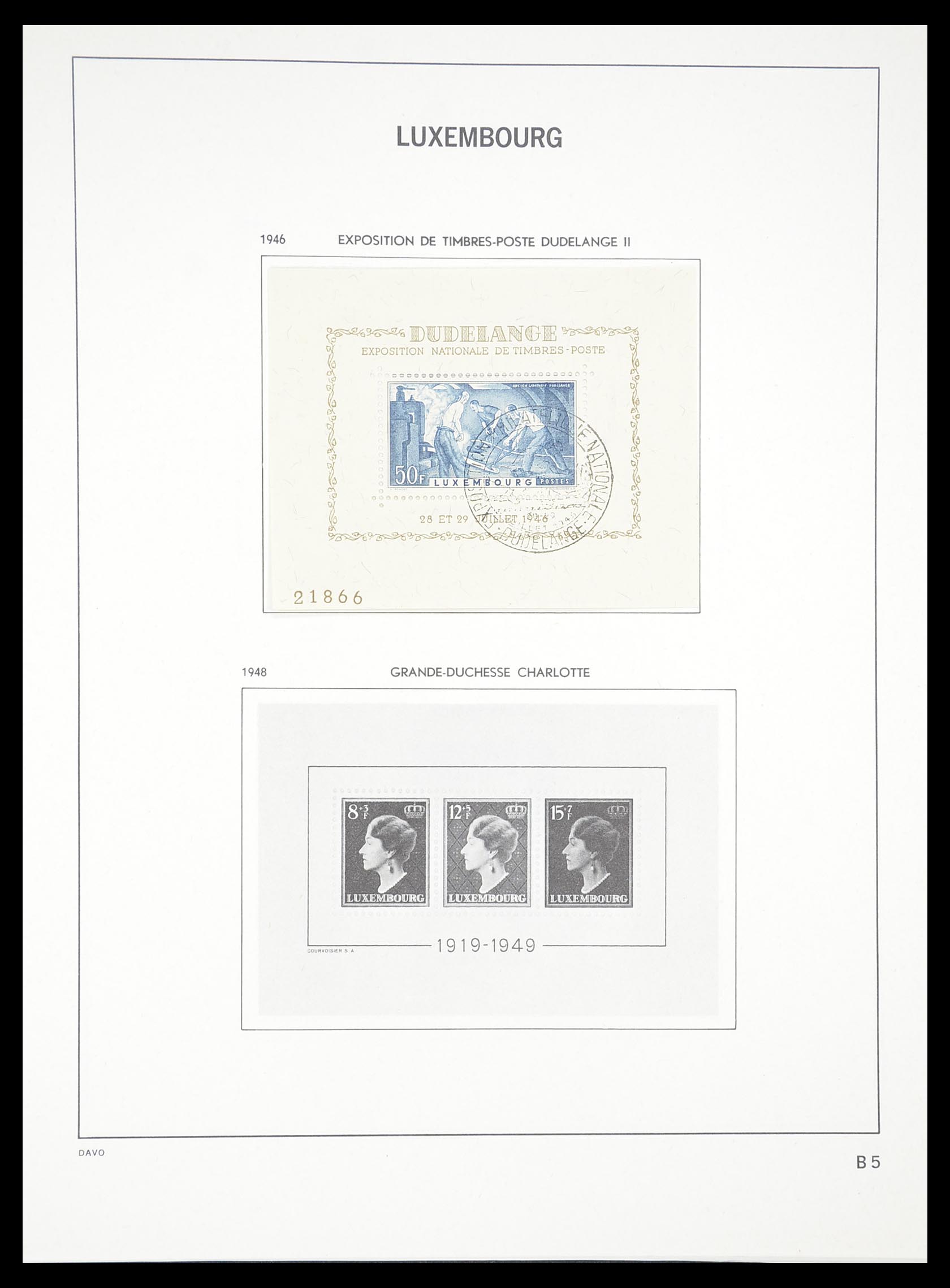 33382 184 - Stamp collection 33382 Luxembourg 1852-2013.