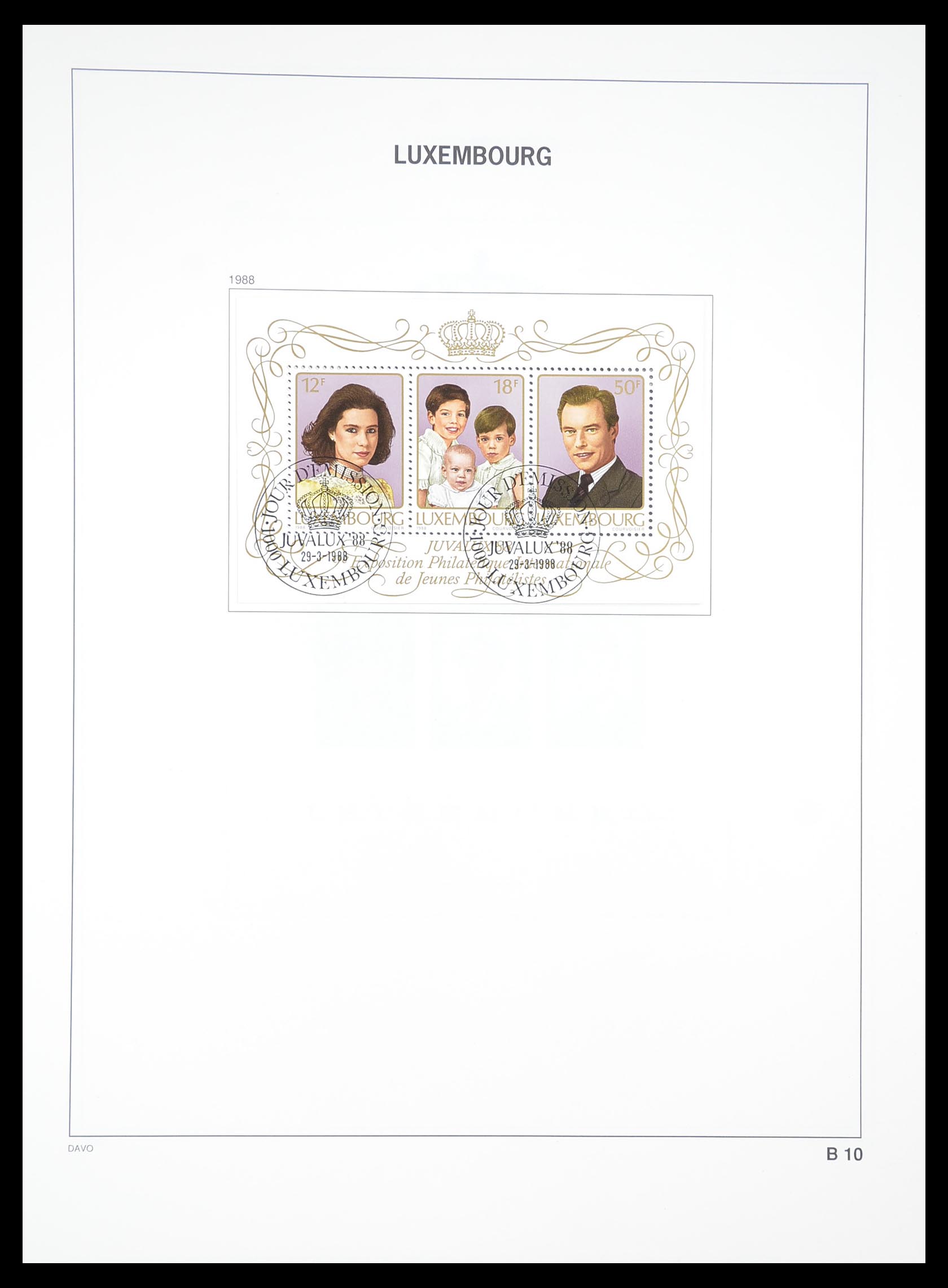 33382 189 - Postzegelverzameling 33382 Luxemburg 1852-2013.