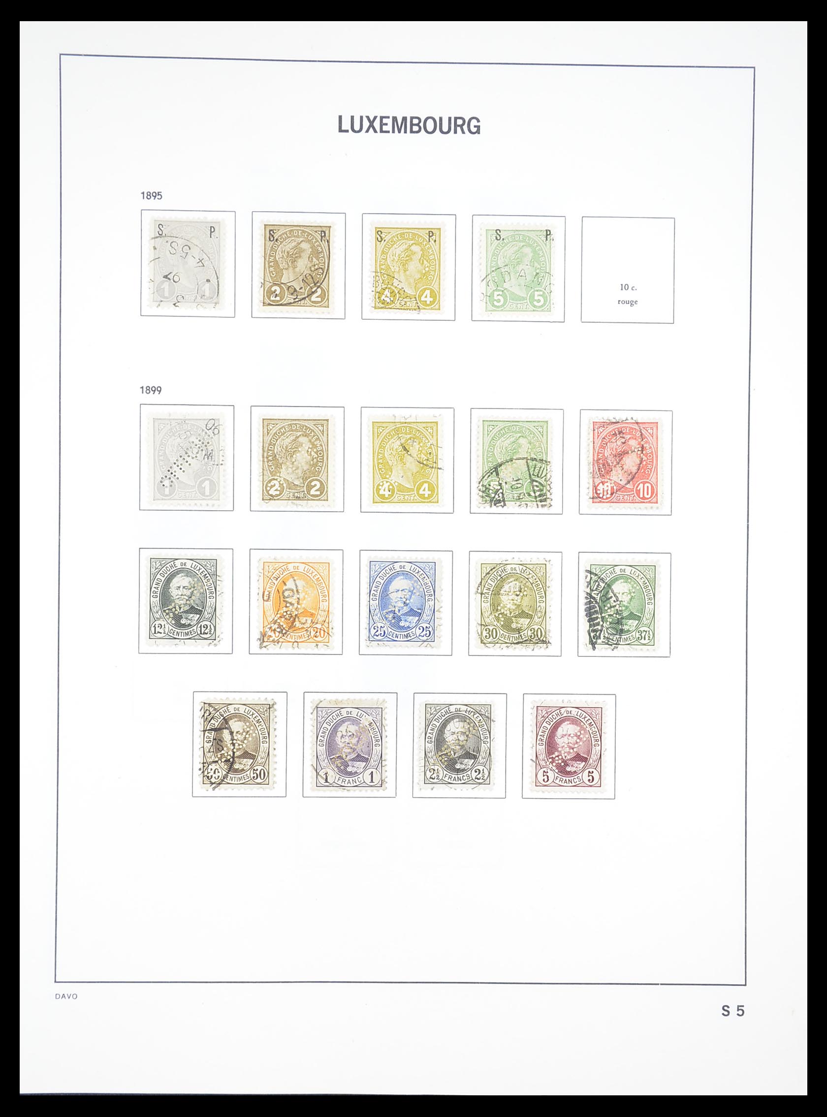 33382 195 - Postzegelverzameling 33382 Luxemburg 1852-2013.