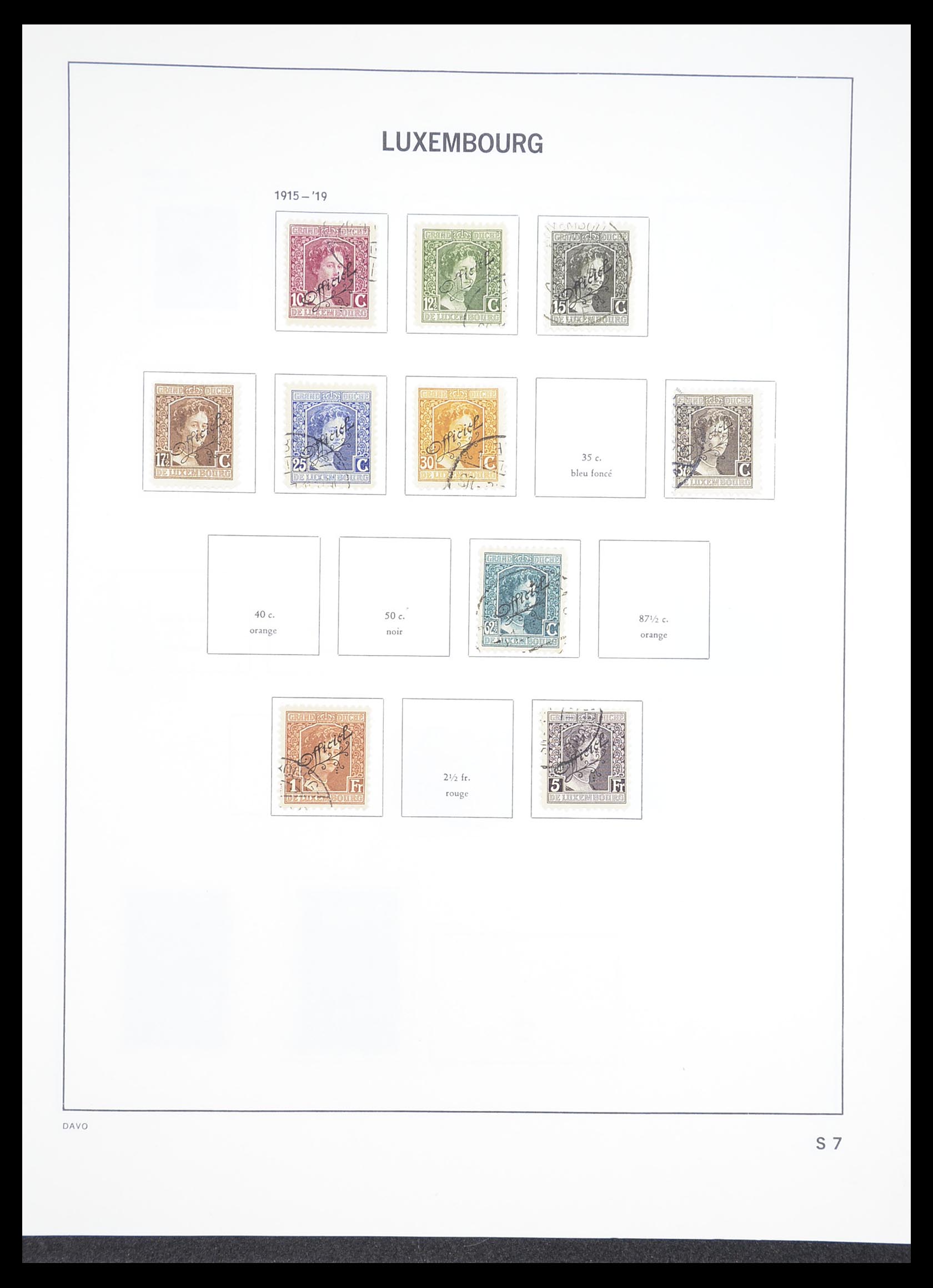 33382 197 - Postzegelverzameling 33382 Luxemburg 1852-2013.