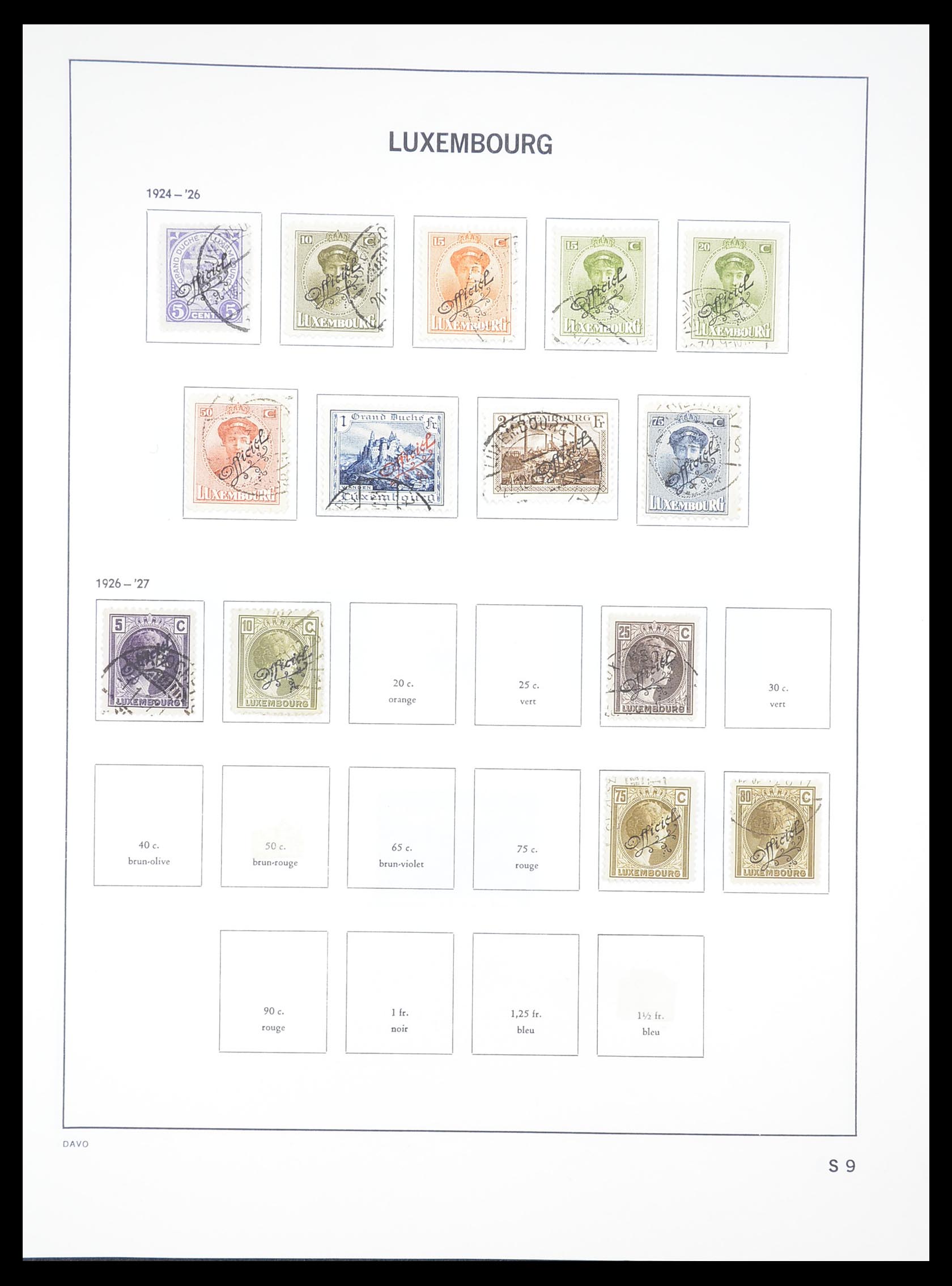 33382 199 - Postzegelverzameling 33382 Luxemburg 1852-2013.