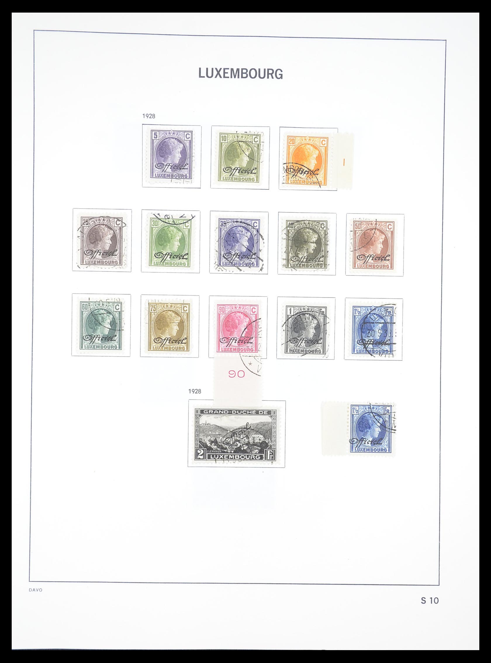 33382 200 - Postzegelverzameling 33382 Luxemburg 1852-2013.
