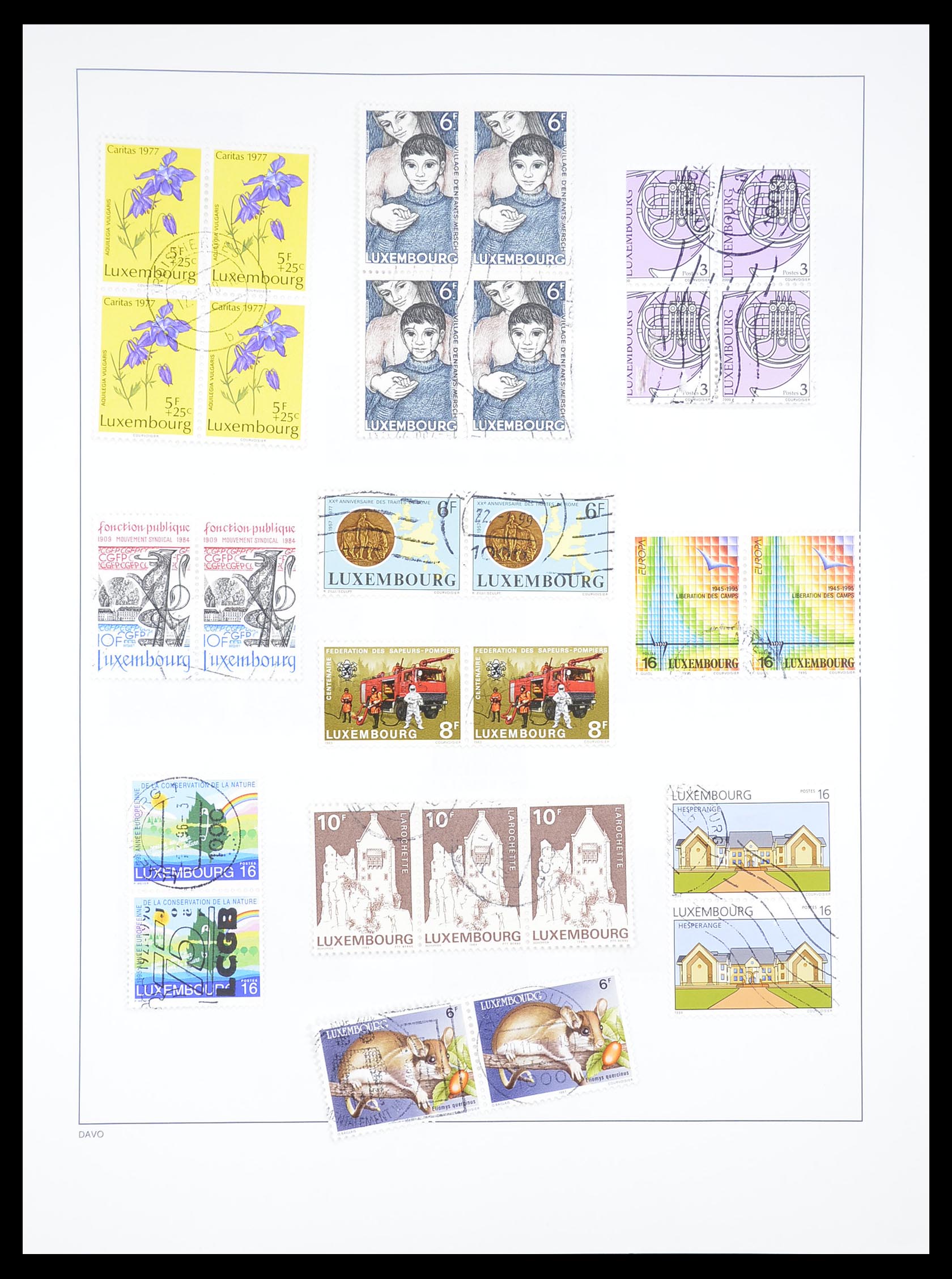 33382 209 - Postzegelverzameling 33382 Luxemburg 1852-2013.