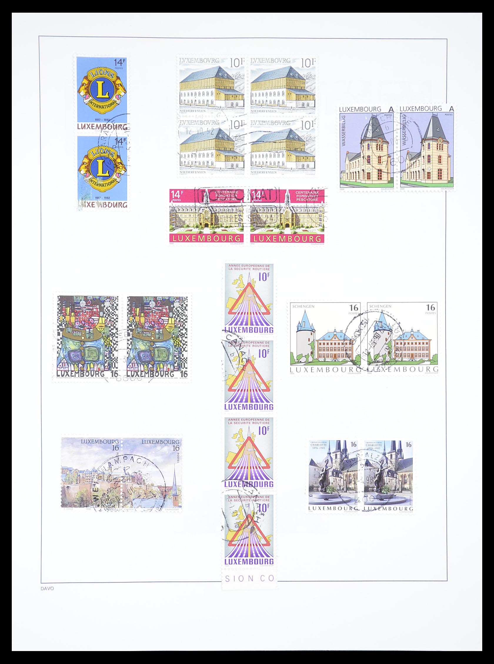 33382 210 - Stamp collection 33382 Luxembourg 1852-2013.