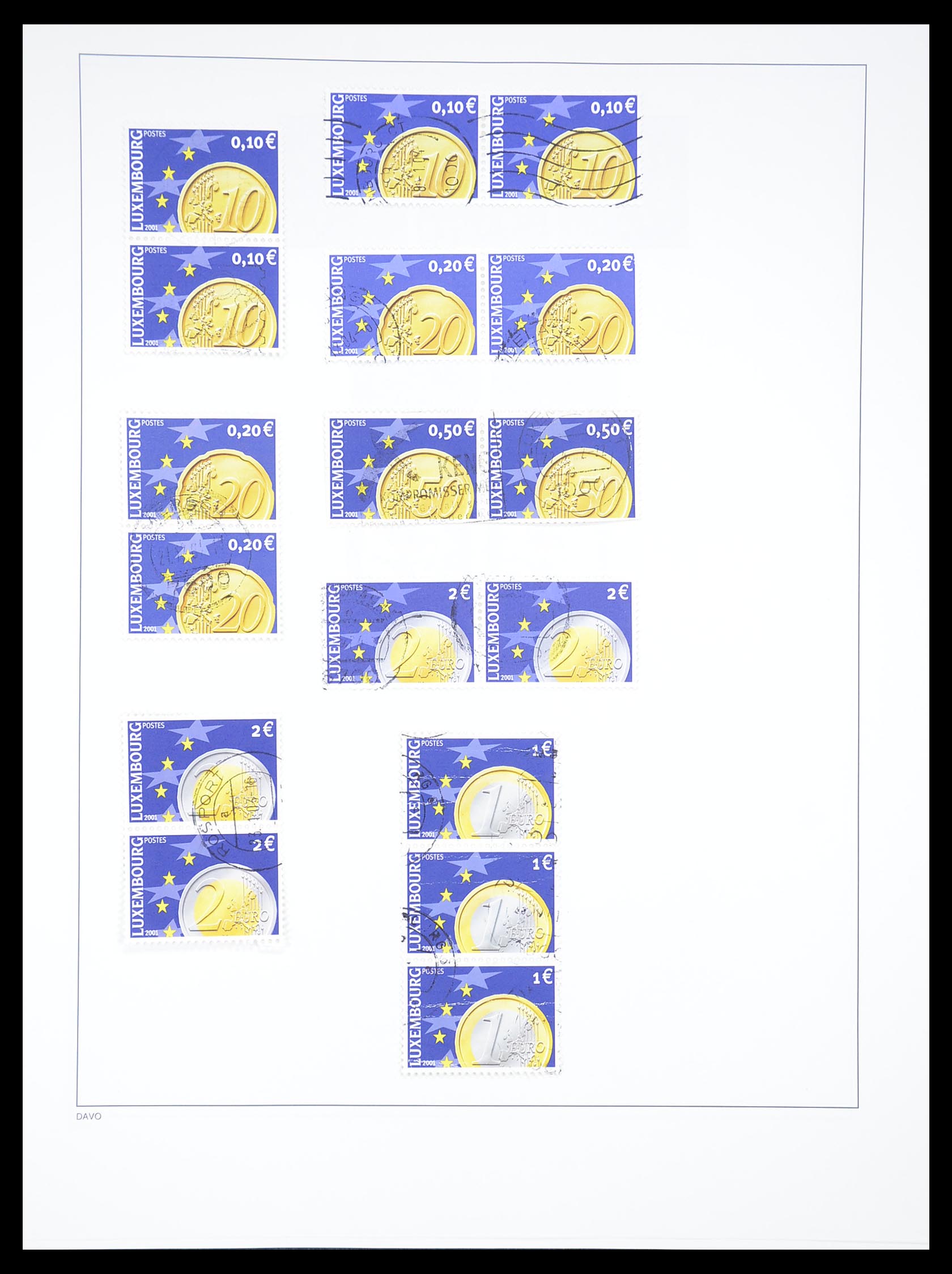 33382 216 - Postzegelverzameling 33382 Luxemburg 1852-2013.